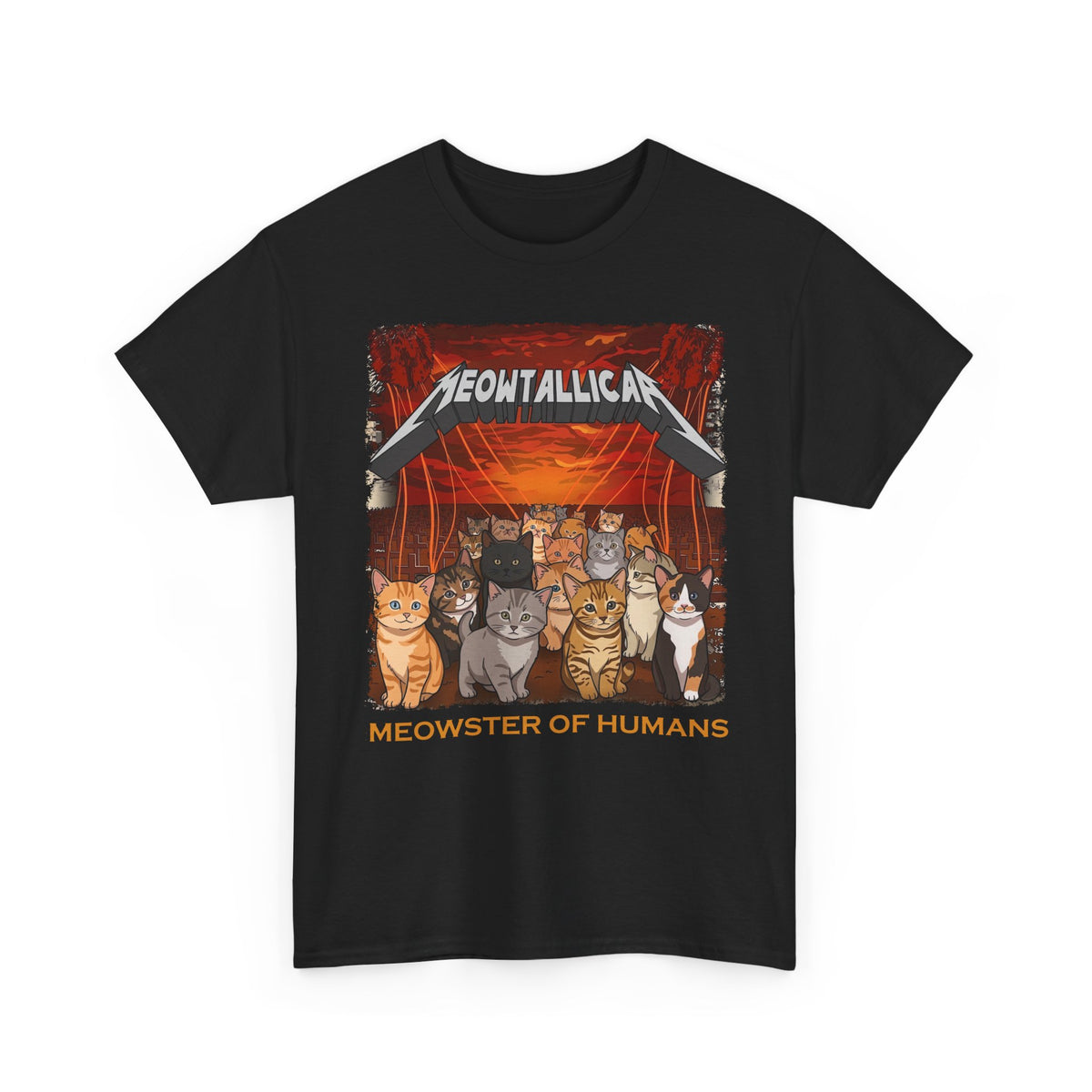 Meowster of Humans Cat T-Shirt