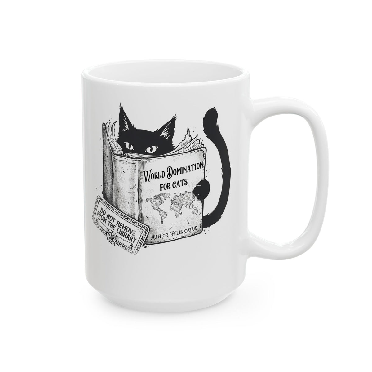 Cats "Dominated" the World Ceramic Mug