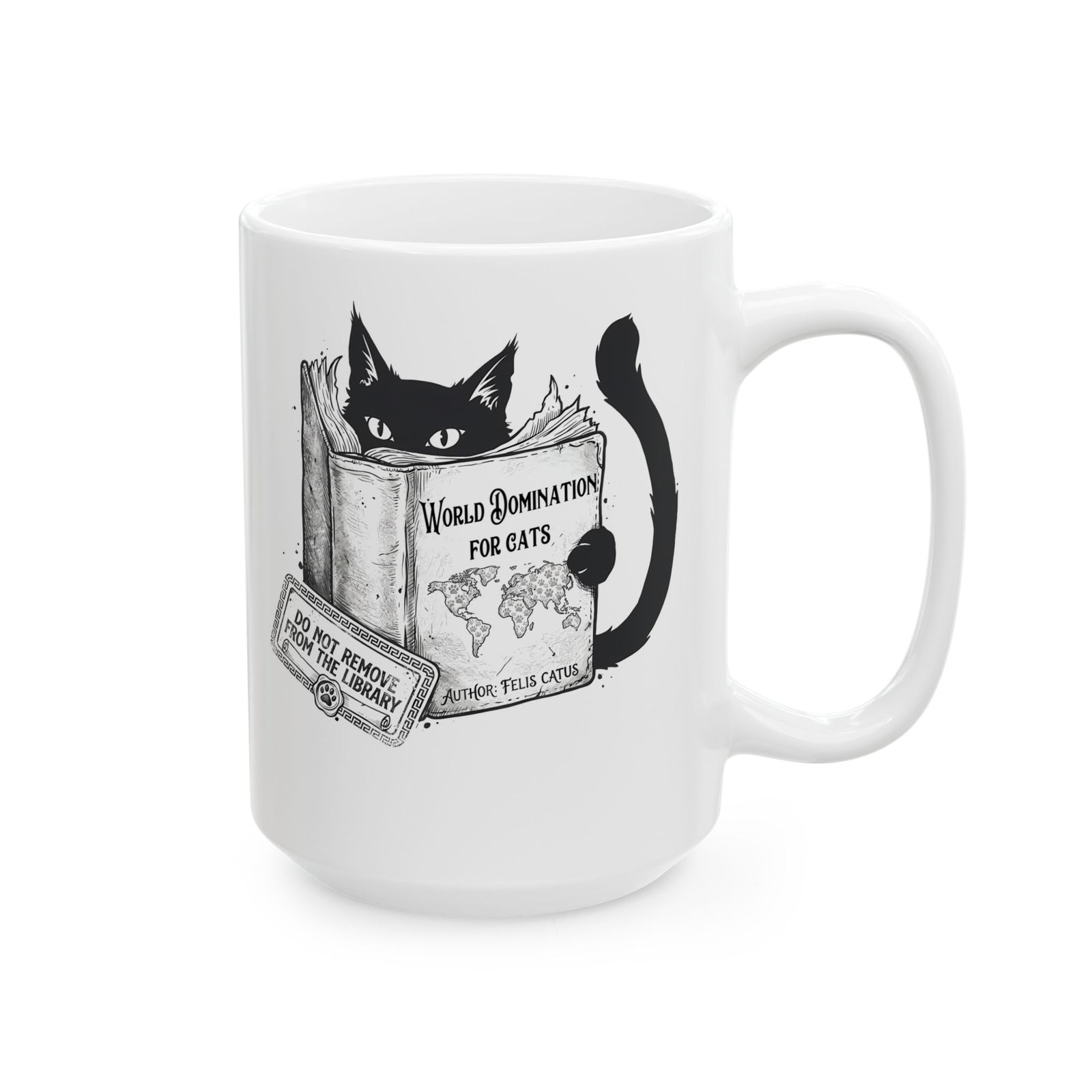 Cats "Dominated" the World Ceramic Mug