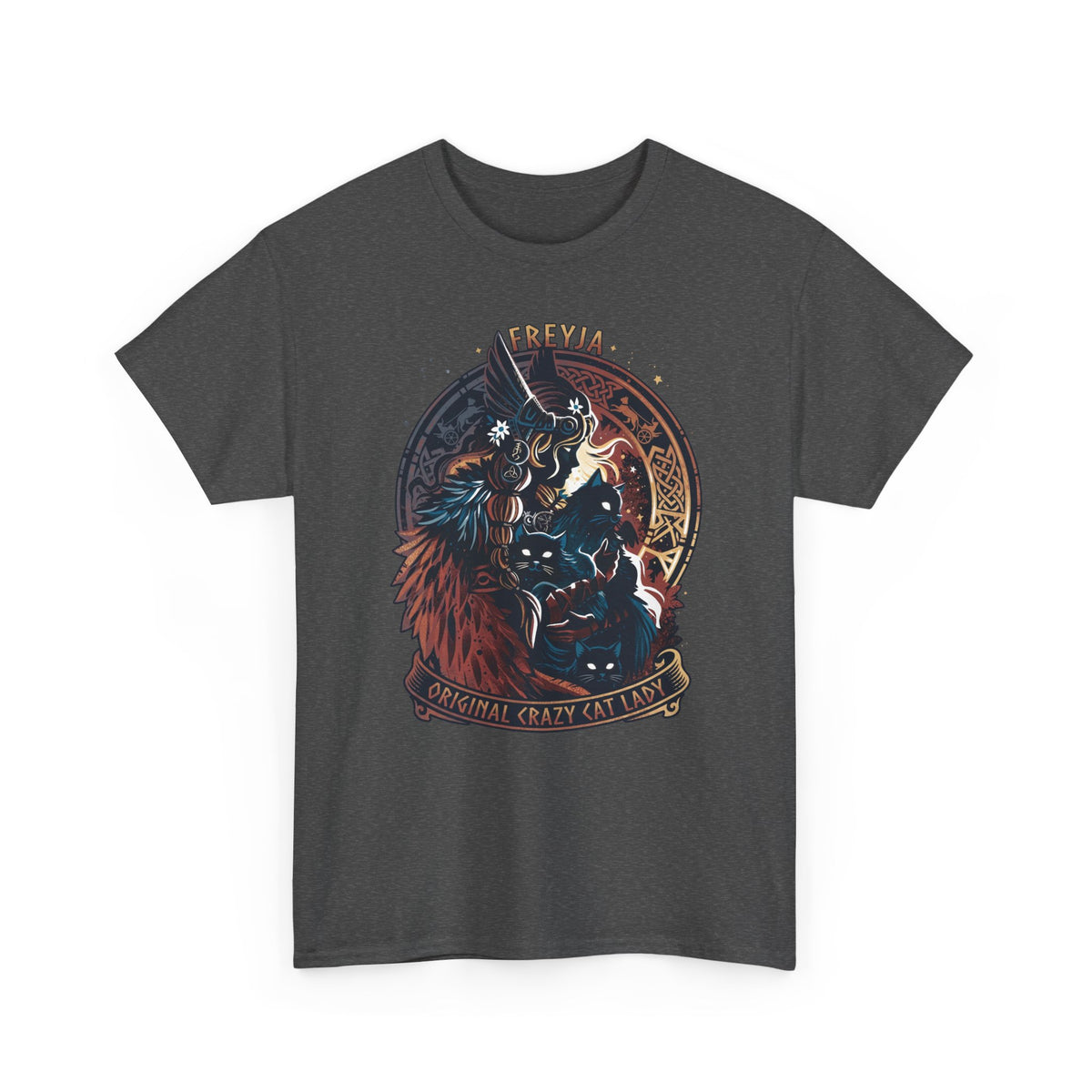 Crazy Cat Lady T-Shirt — Freyja Original Cat Lover Tee