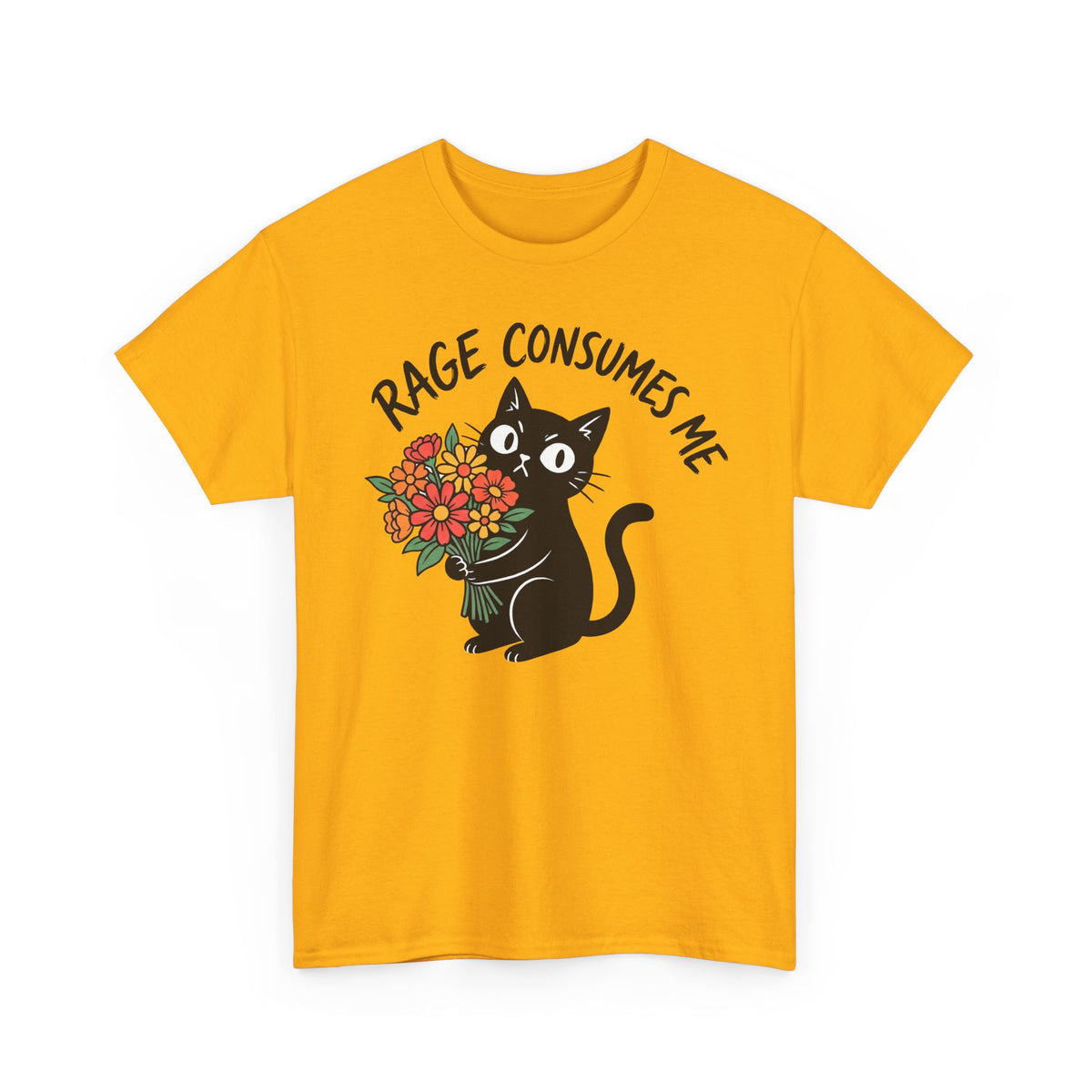Rage Consumes Me Cat T-Shirt