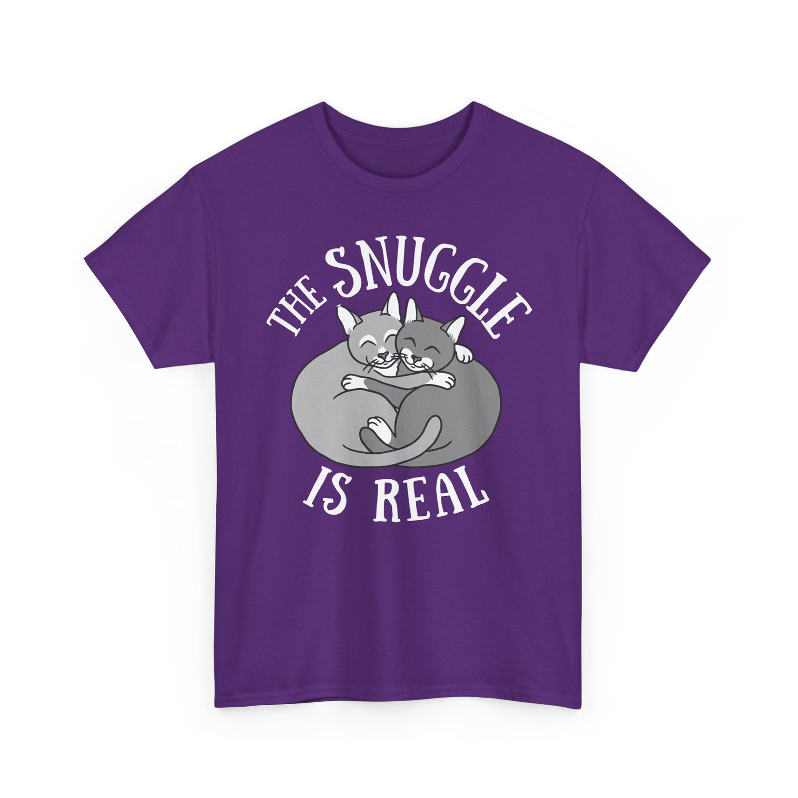 The Snuggle Is Real Cat Lover T-Shirt
