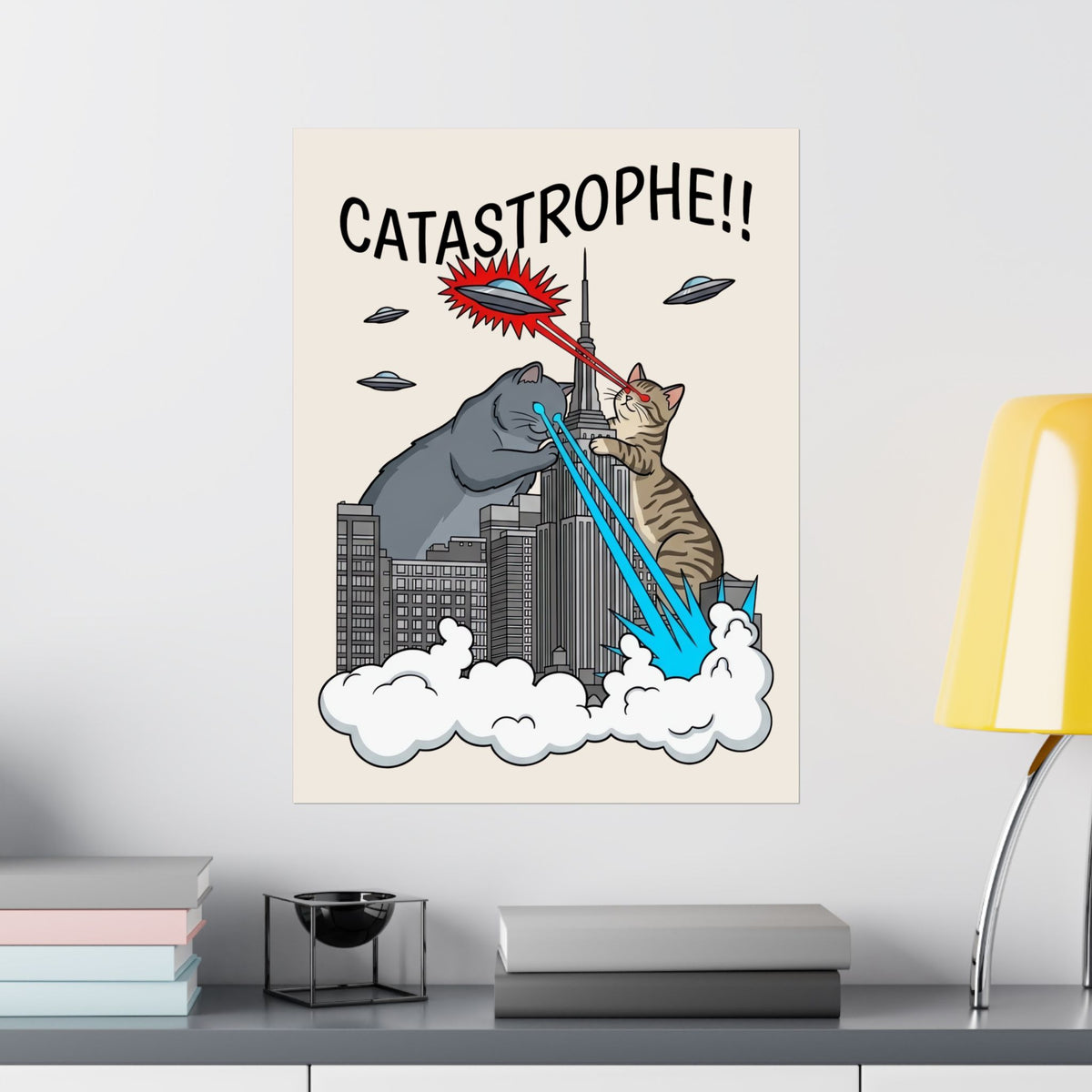 Catastrophe Cat Poster