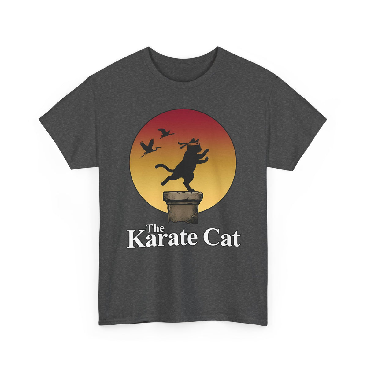 Karate Cat T-Shirt — Funny Martial Arts Cat Tee