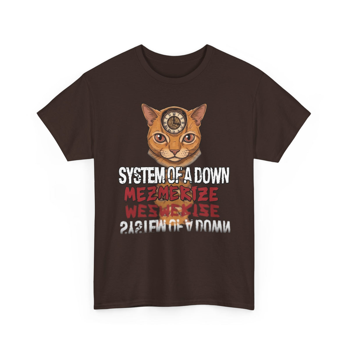 System Of A Down "Mezmerize" Cat T-Shirt