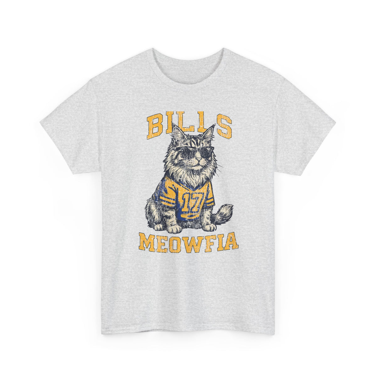 Bills Meowfia T-Shirt — Funny Cat Mafia Graphic Tee