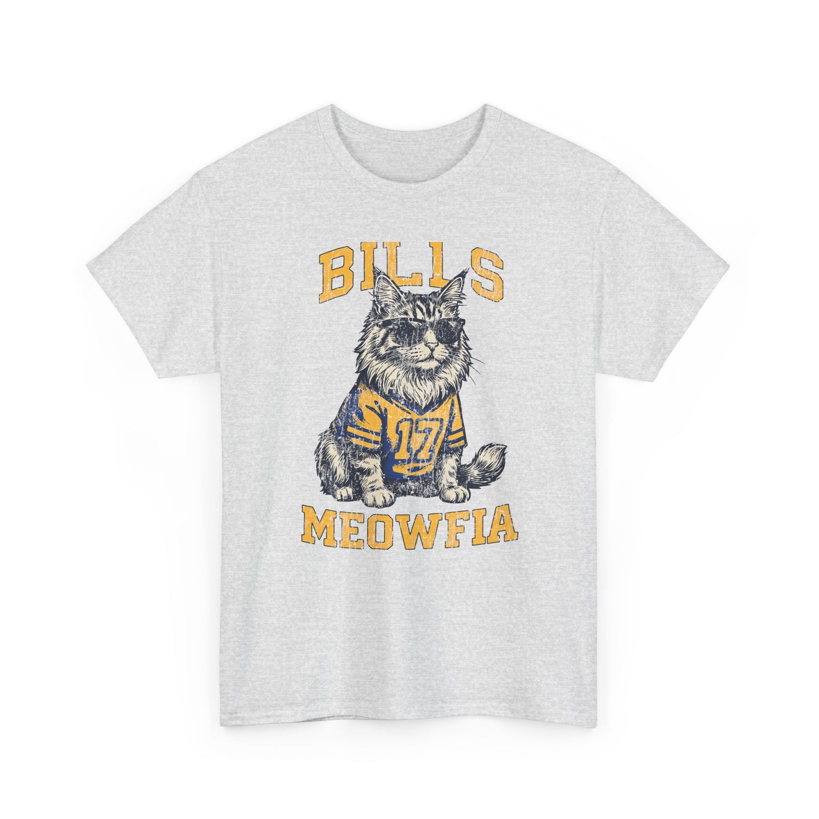 Bills Meowfia T-Shirt — Funny Cat Mafia Graphic Tee