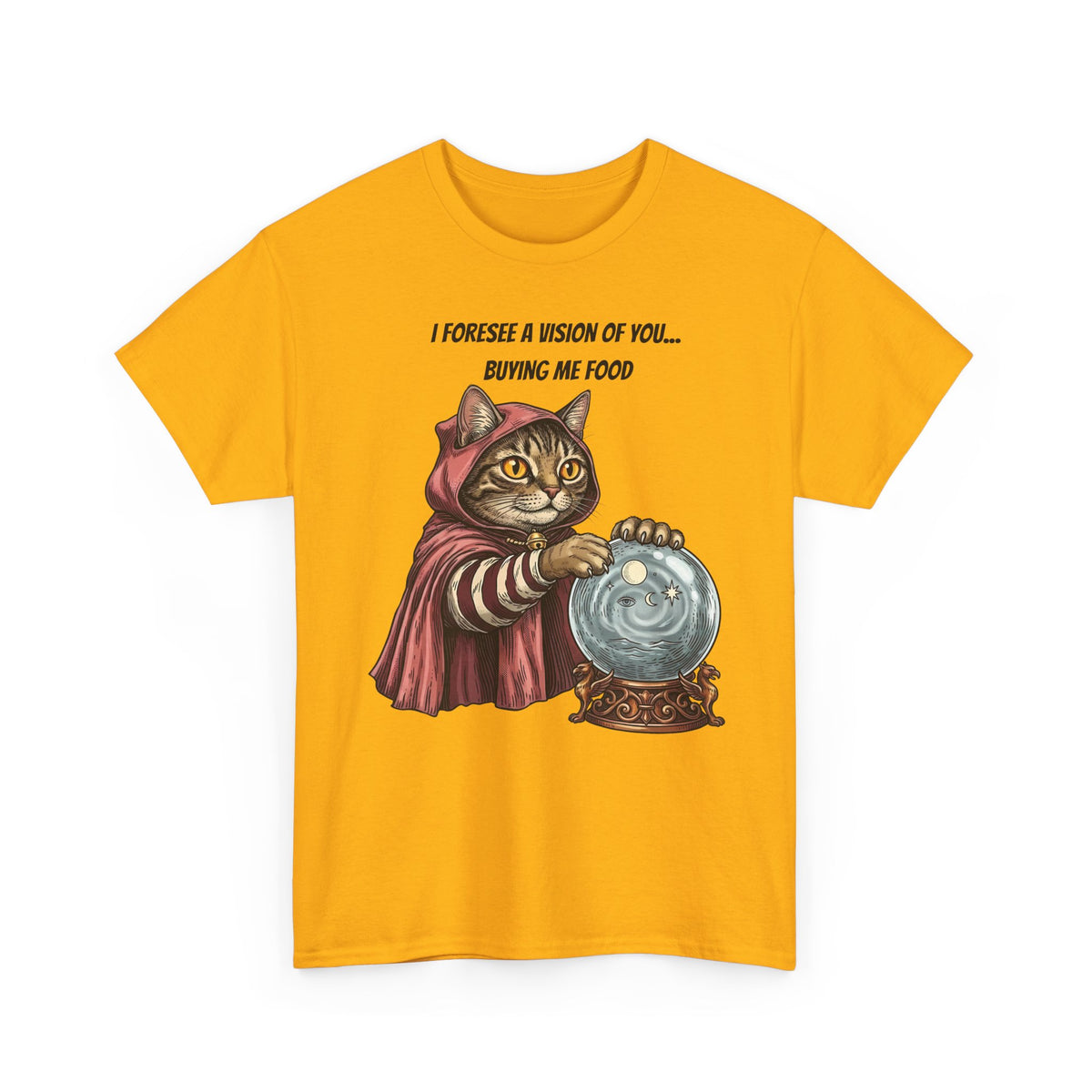 Cats Foresee A Vision Of You Buying Them Food T-Shirt