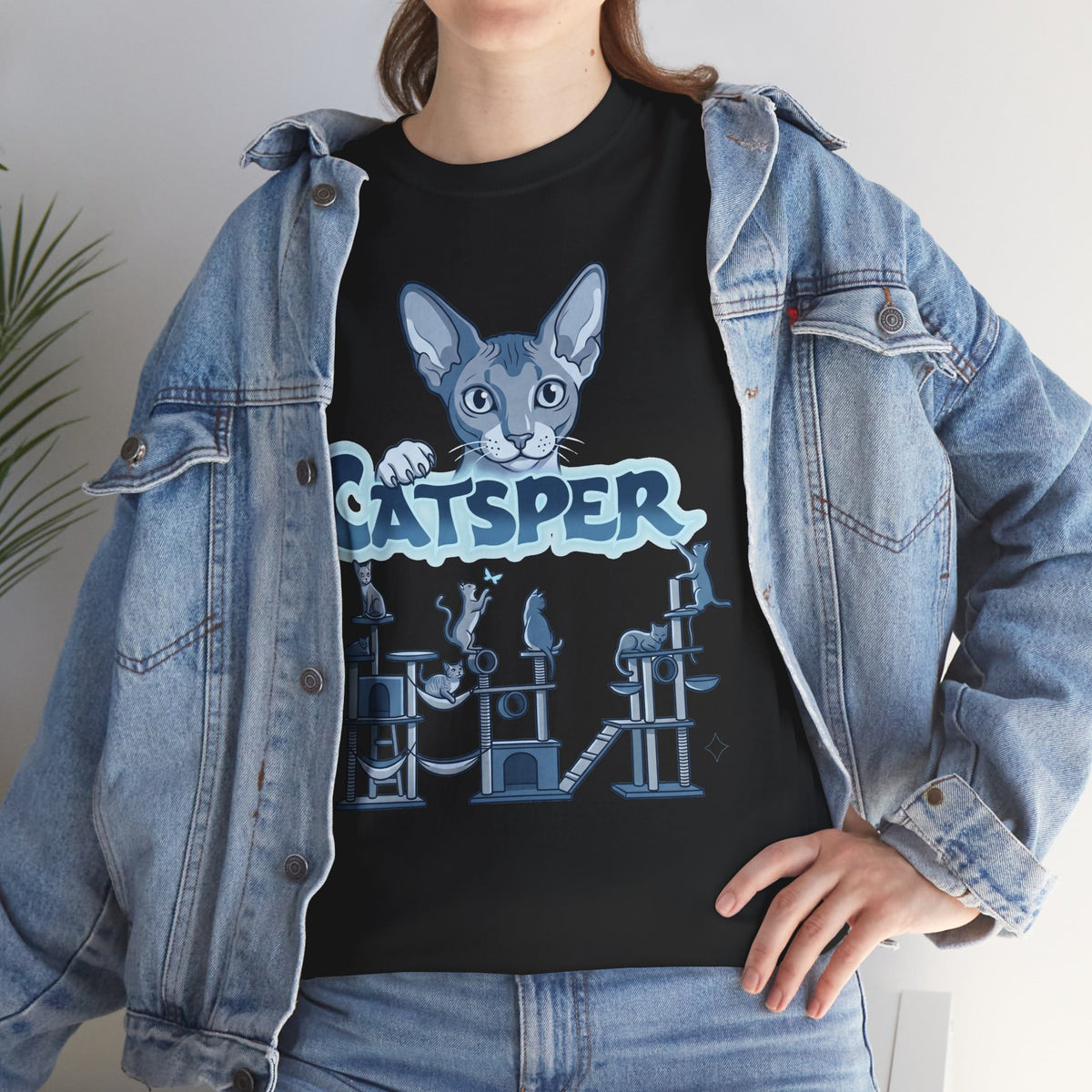 Cat Lab T‑Shirt — "CatspER" Retro Science Cat Tee