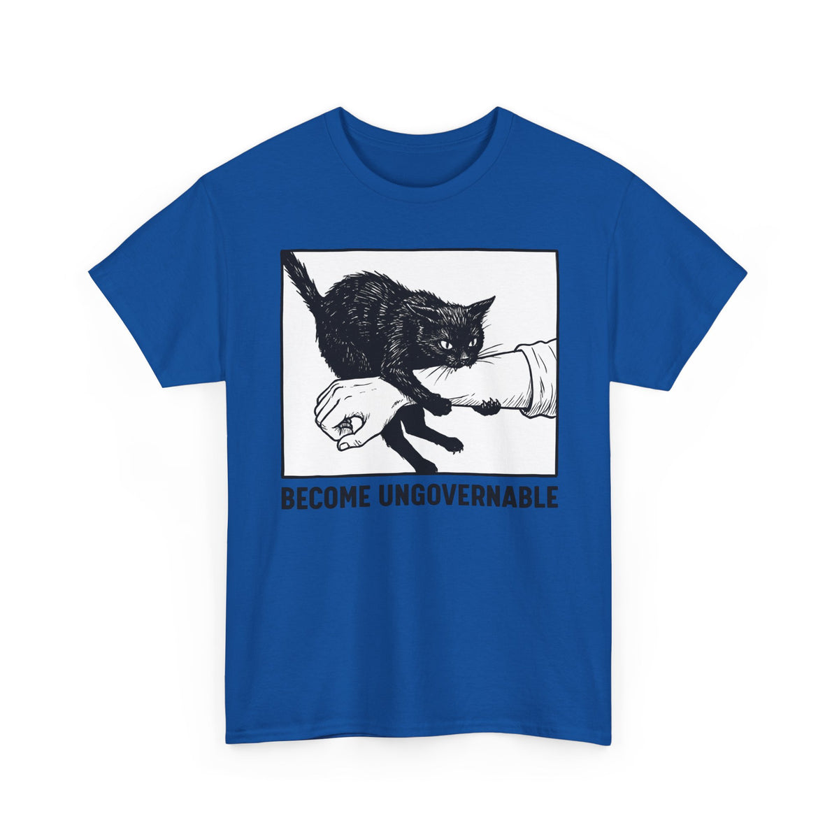 Become Ungovernable Cat T-Shirt