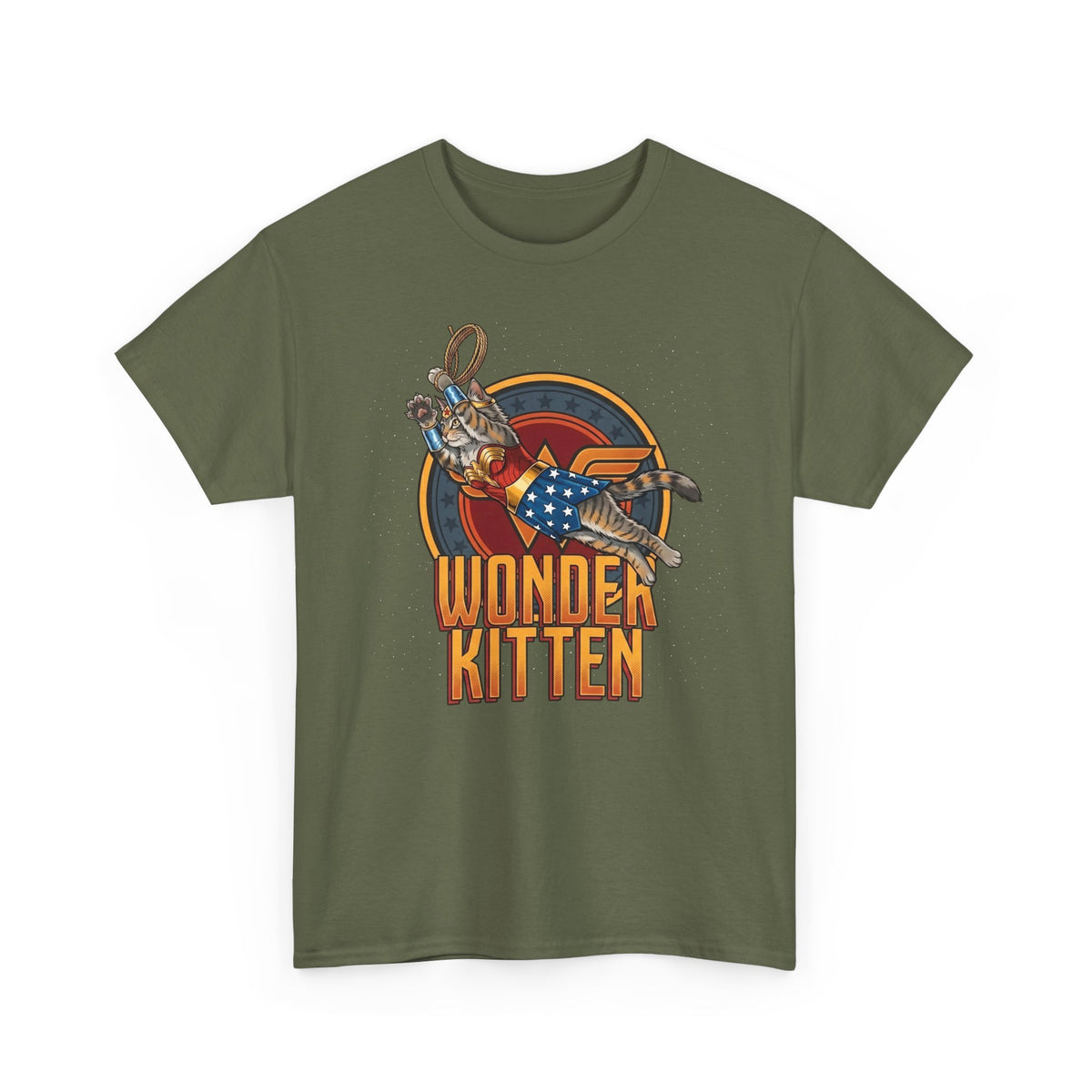 Wonder Kitten T-Shirt — Cute Graphic Cat Tee