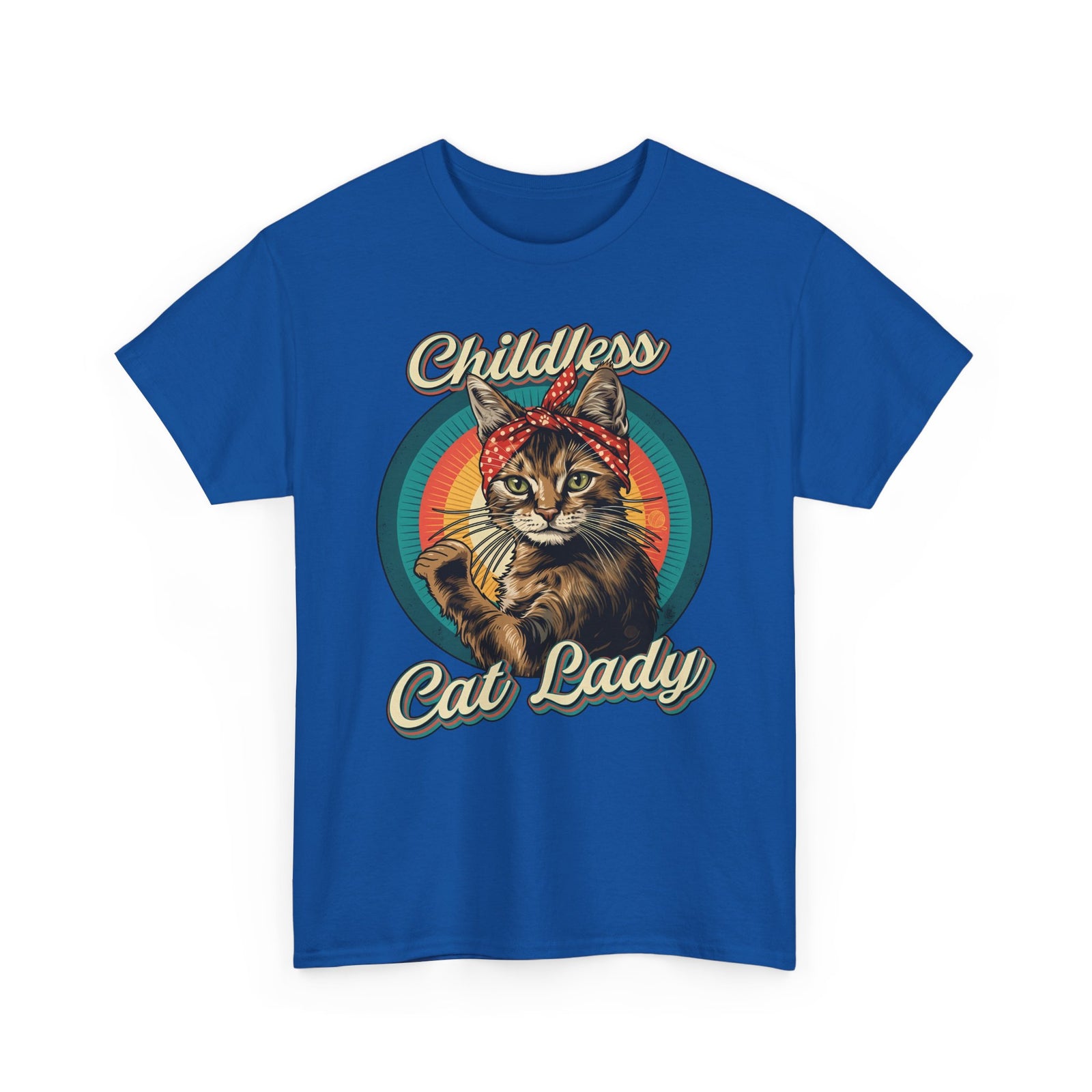 Childless Cat Lady T-Shirt — Funny Cat Lover Tee