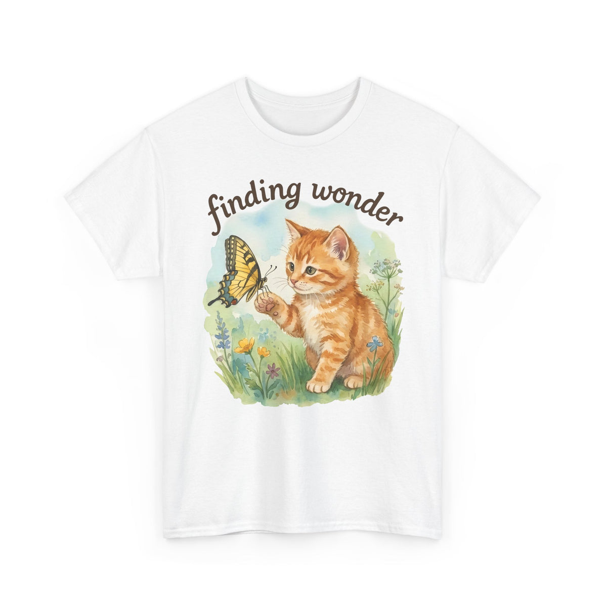 Finding Wonder Cat T-Shirt