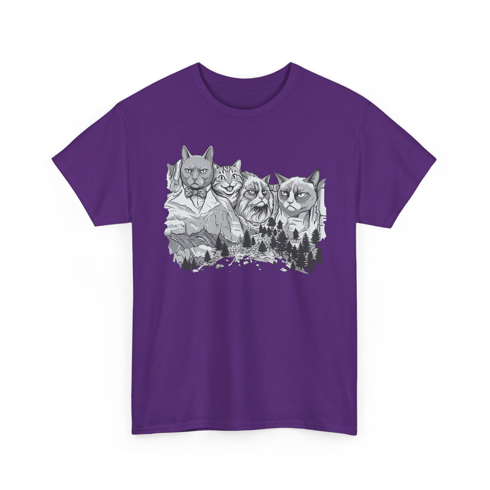 Rushmeow Graphic Tee — Cat Lover T-Shirt