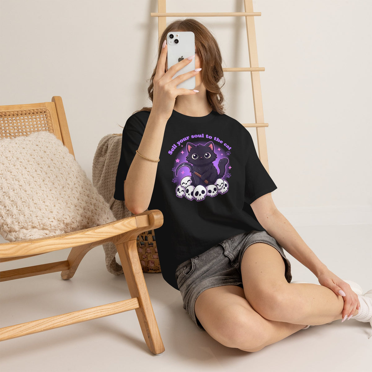 Sell Your Soul to the Cat T-Shirt — Funny Cat Lover Tee