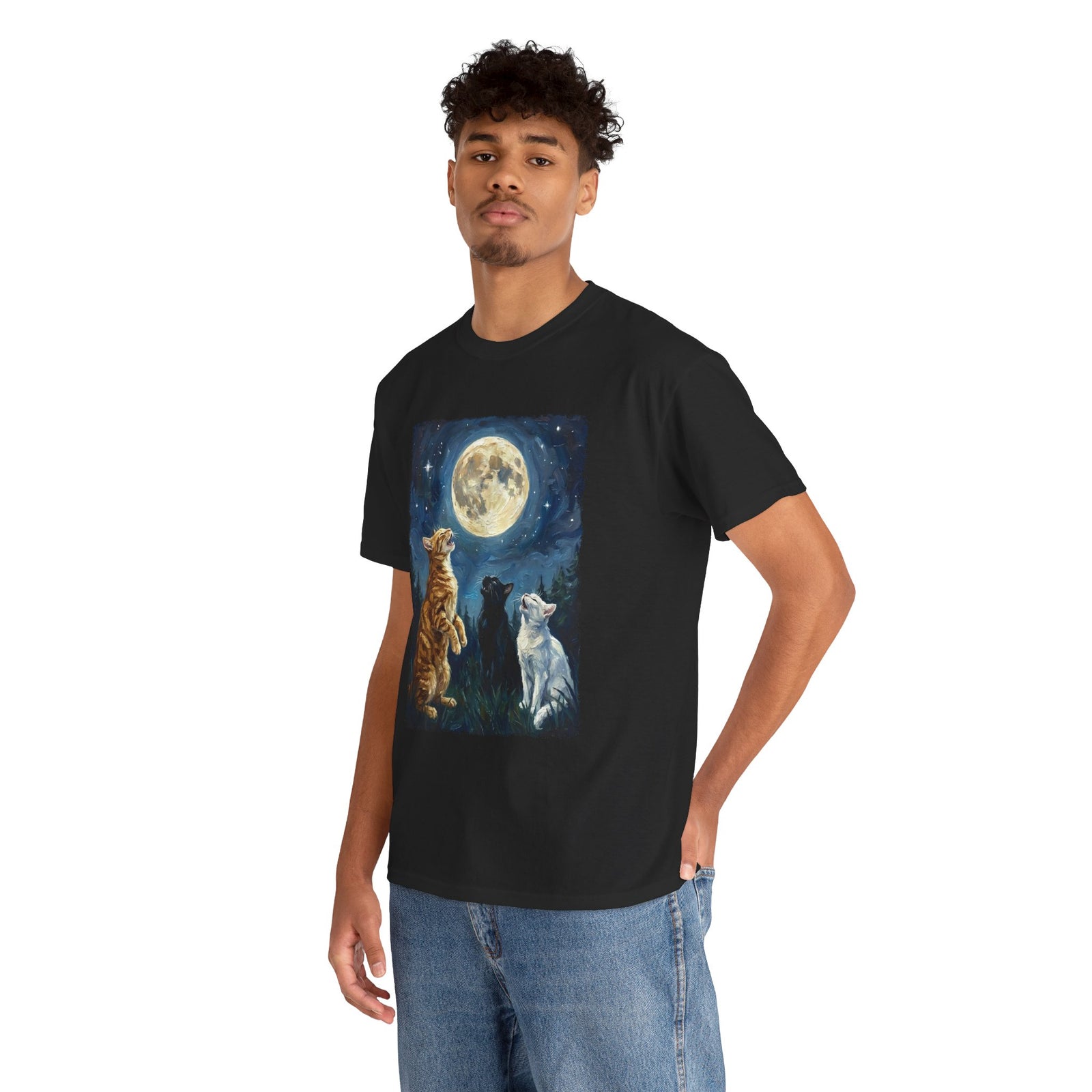Cats Howling at the Moon T-Shirt