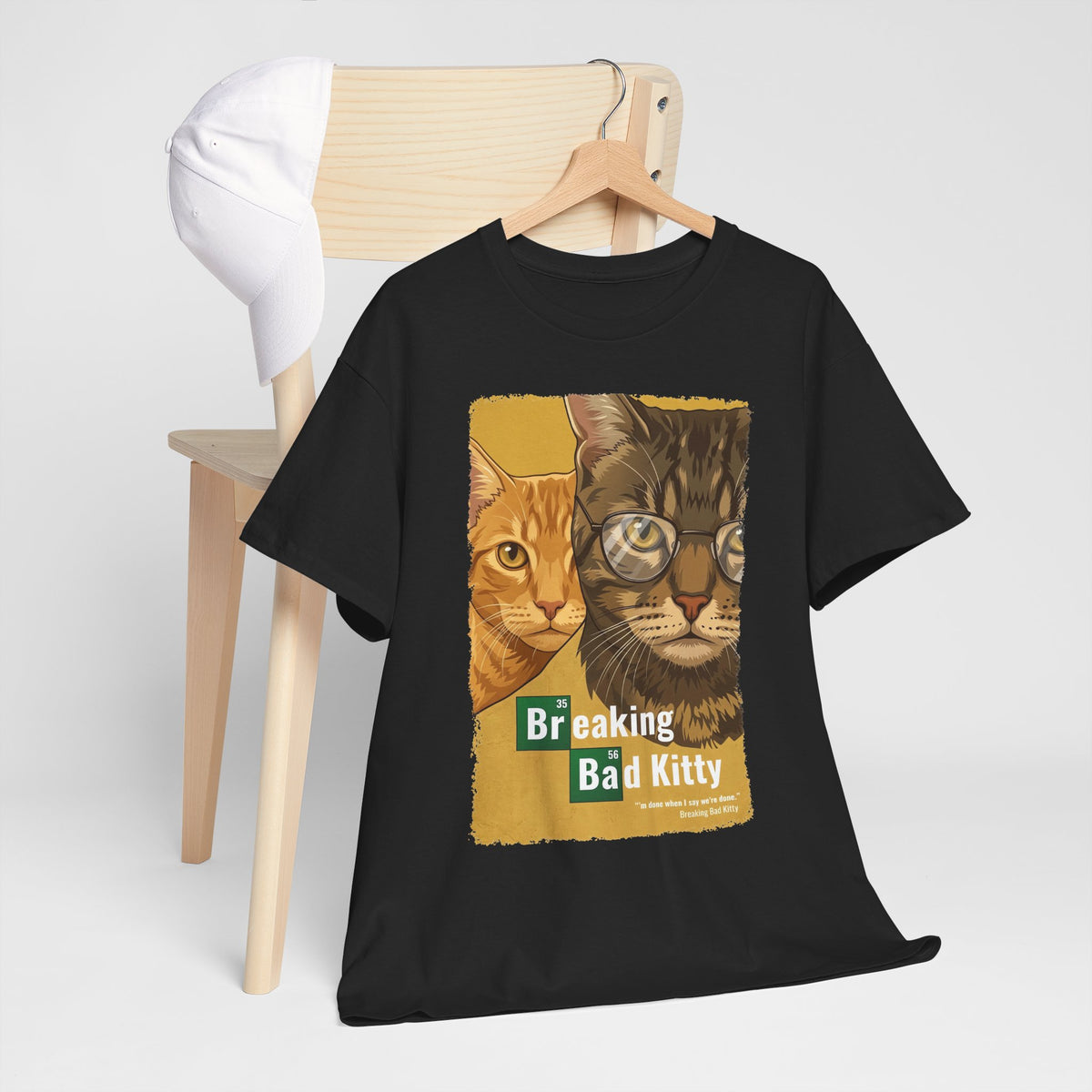 Breaking Bad Kitty T-Shirt — Funny Cat TV Parody Tee