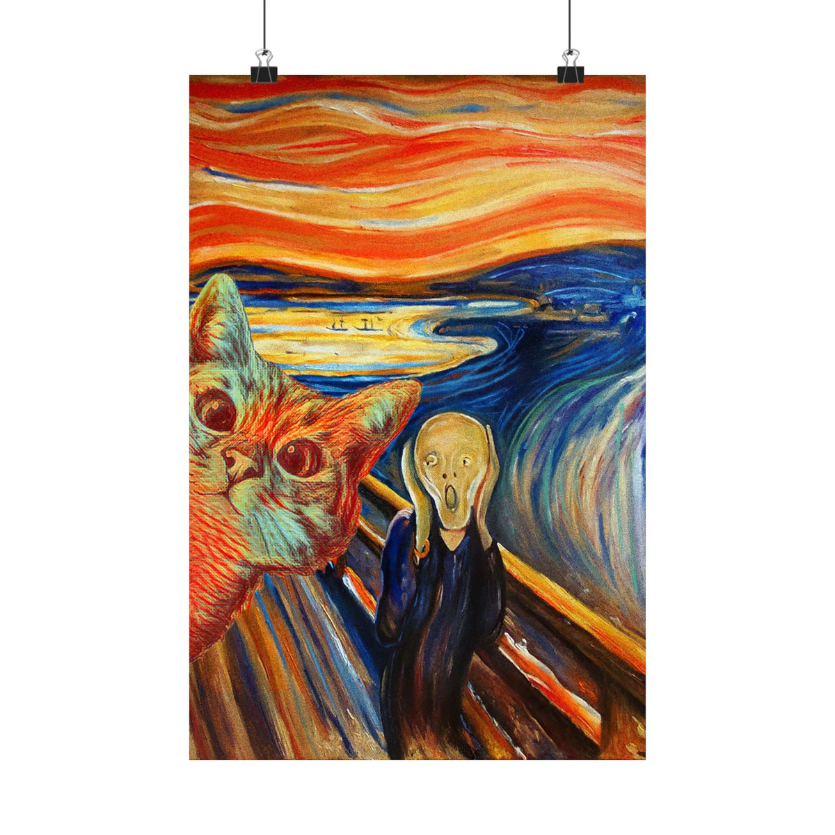 Cat And The Scream Poster