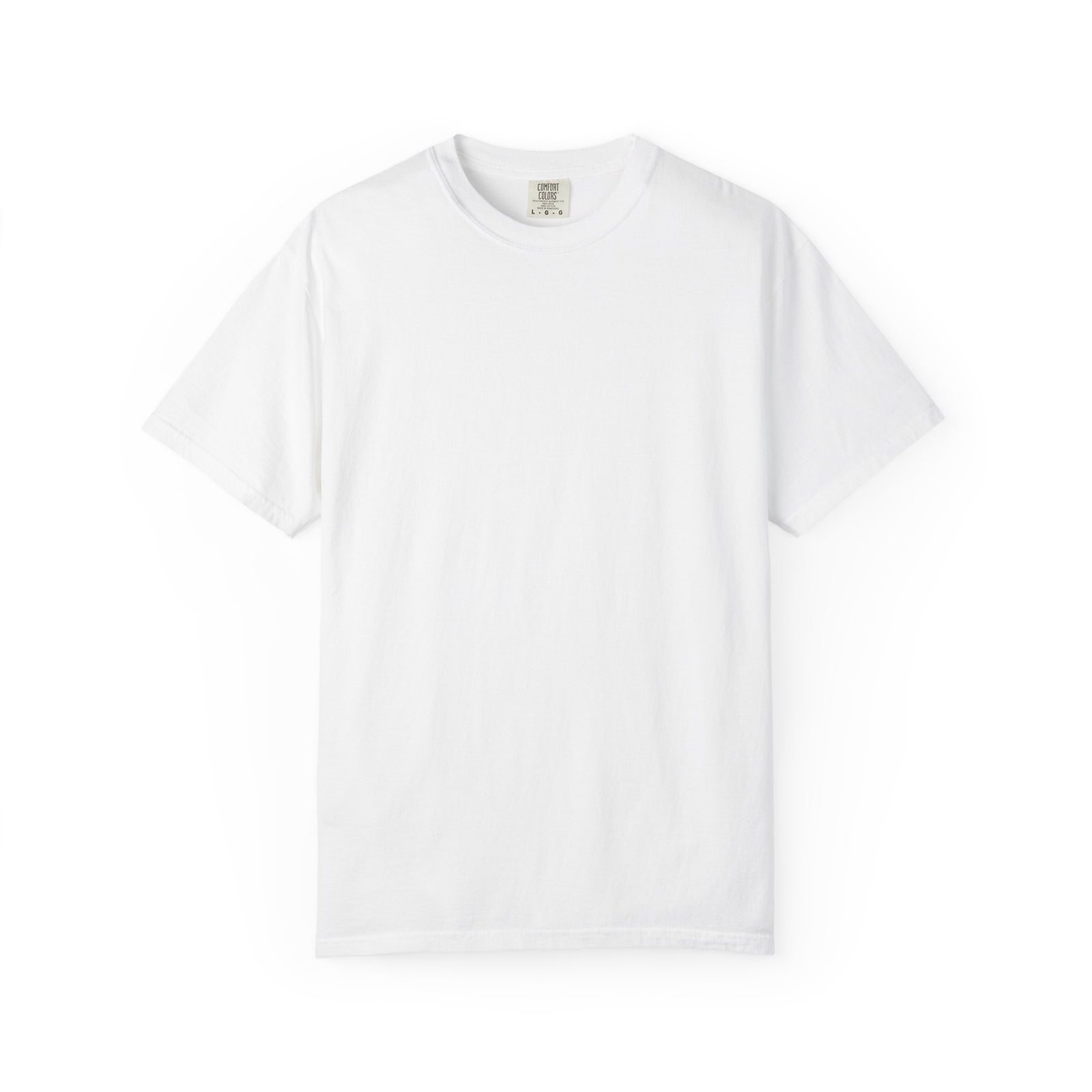 Classic White Garment-Dyed T-Shirt