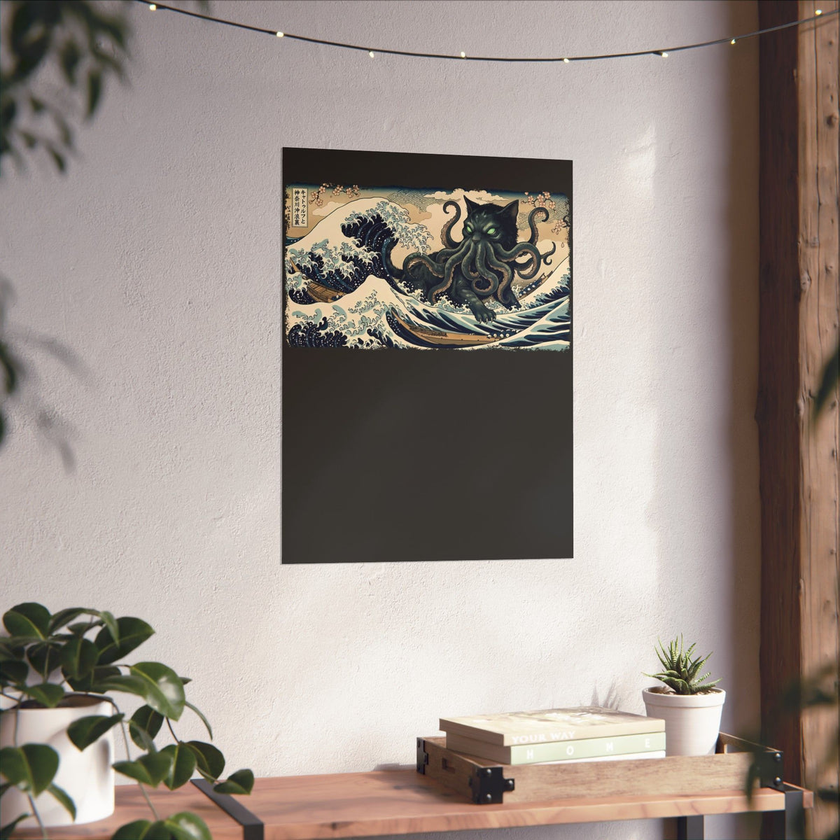 Cathulhu Cthulhu Cat Poster — Funny Lovecraftian Cat Poster