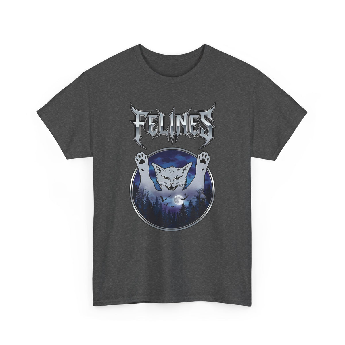 Felines Ghost T-Shirt — Spooky Cat Graphic Tee
