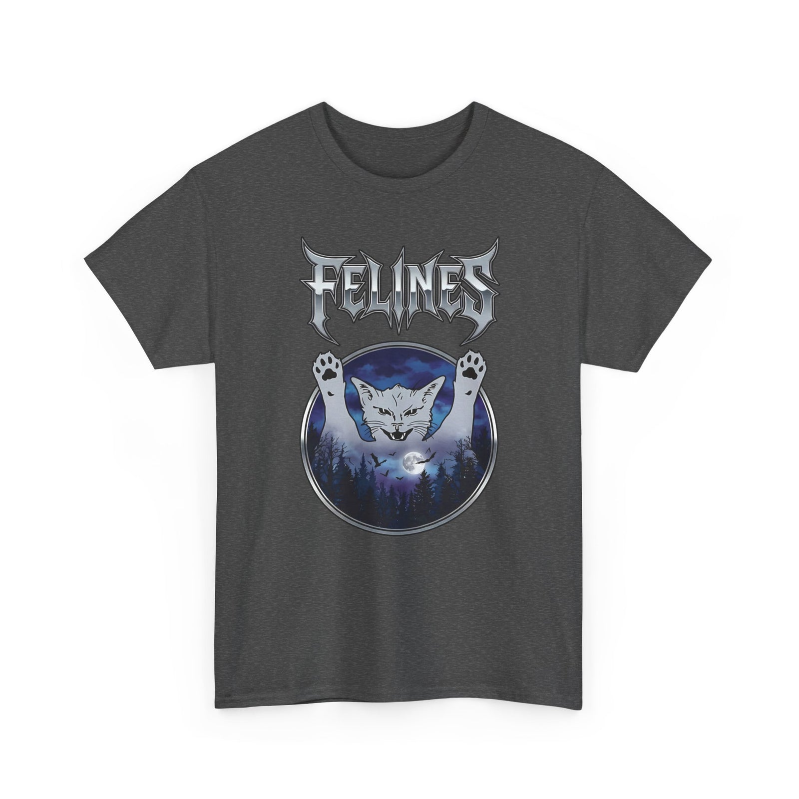 Felines Ghost T-Shirt — Spooky Cat Graphic Tee