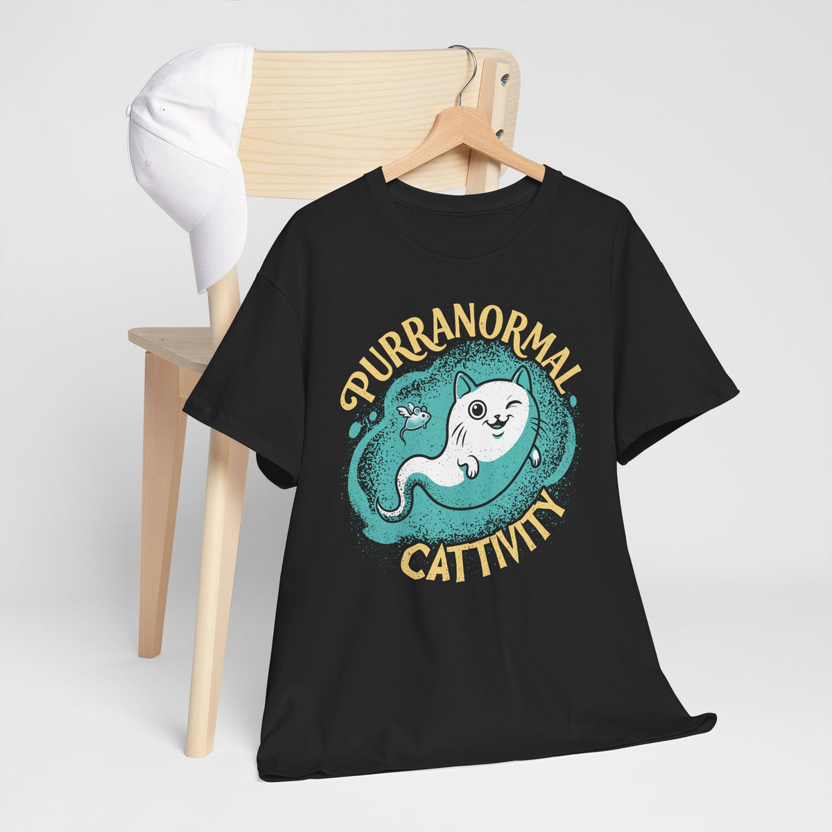 Purranormal Cattivity T-Shirt — Funny Paranormal Cat Tee
