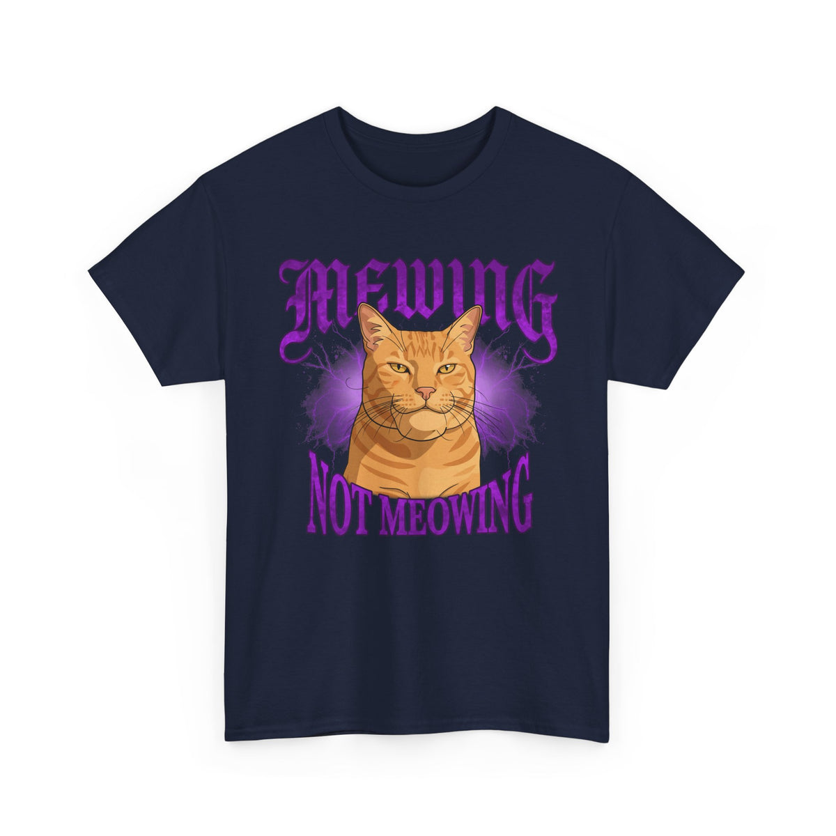 Mewing Not Meowing Cat T-Shirt