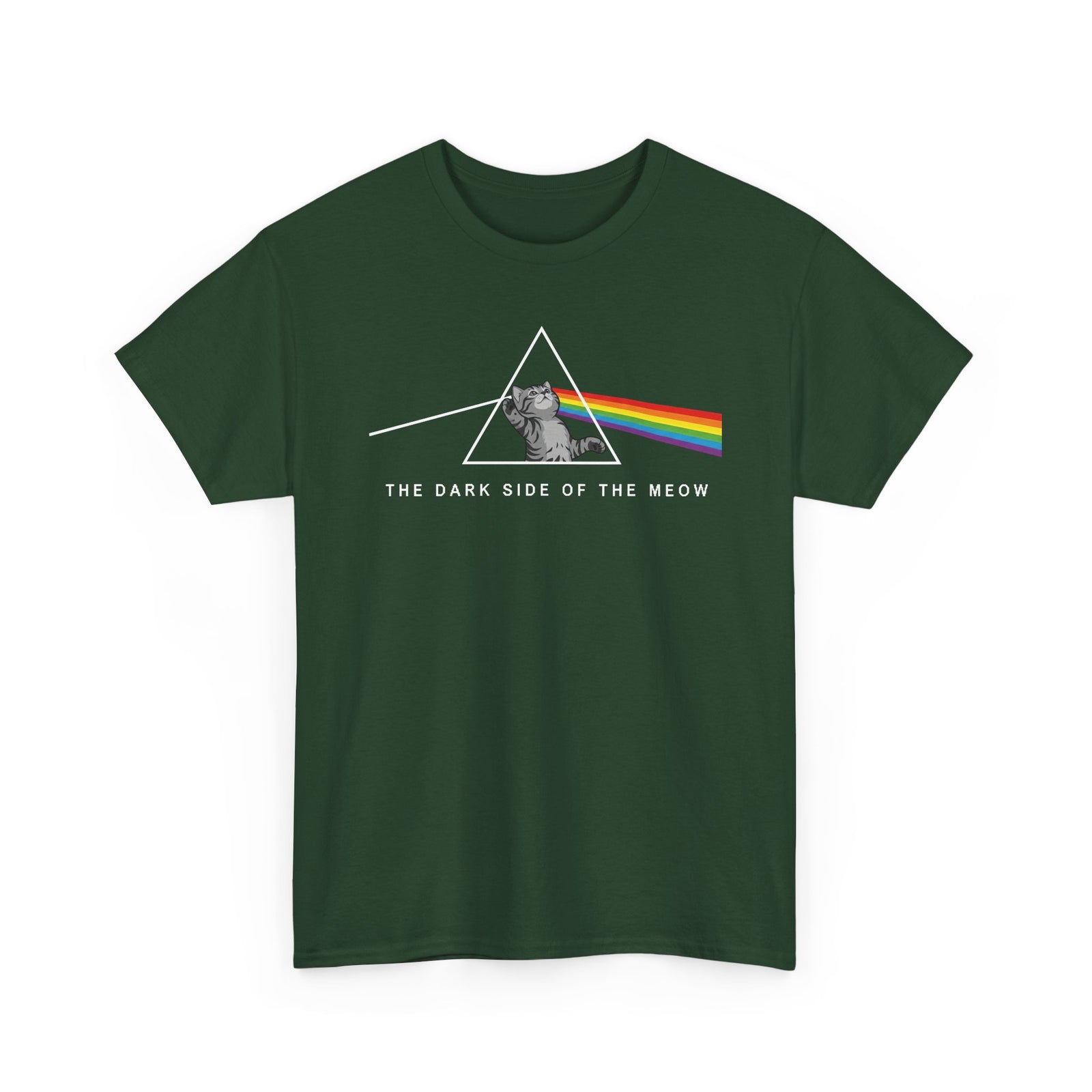 The Dark Side of Meow T-Shirt Cat Humor Tee