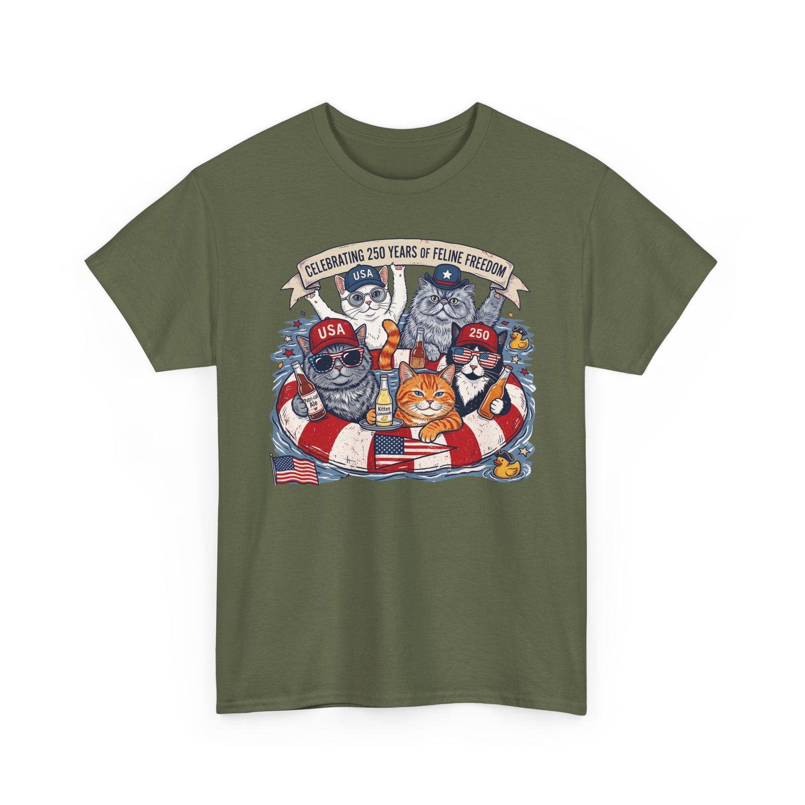 250 Years of Feline Freedom T-Shirt