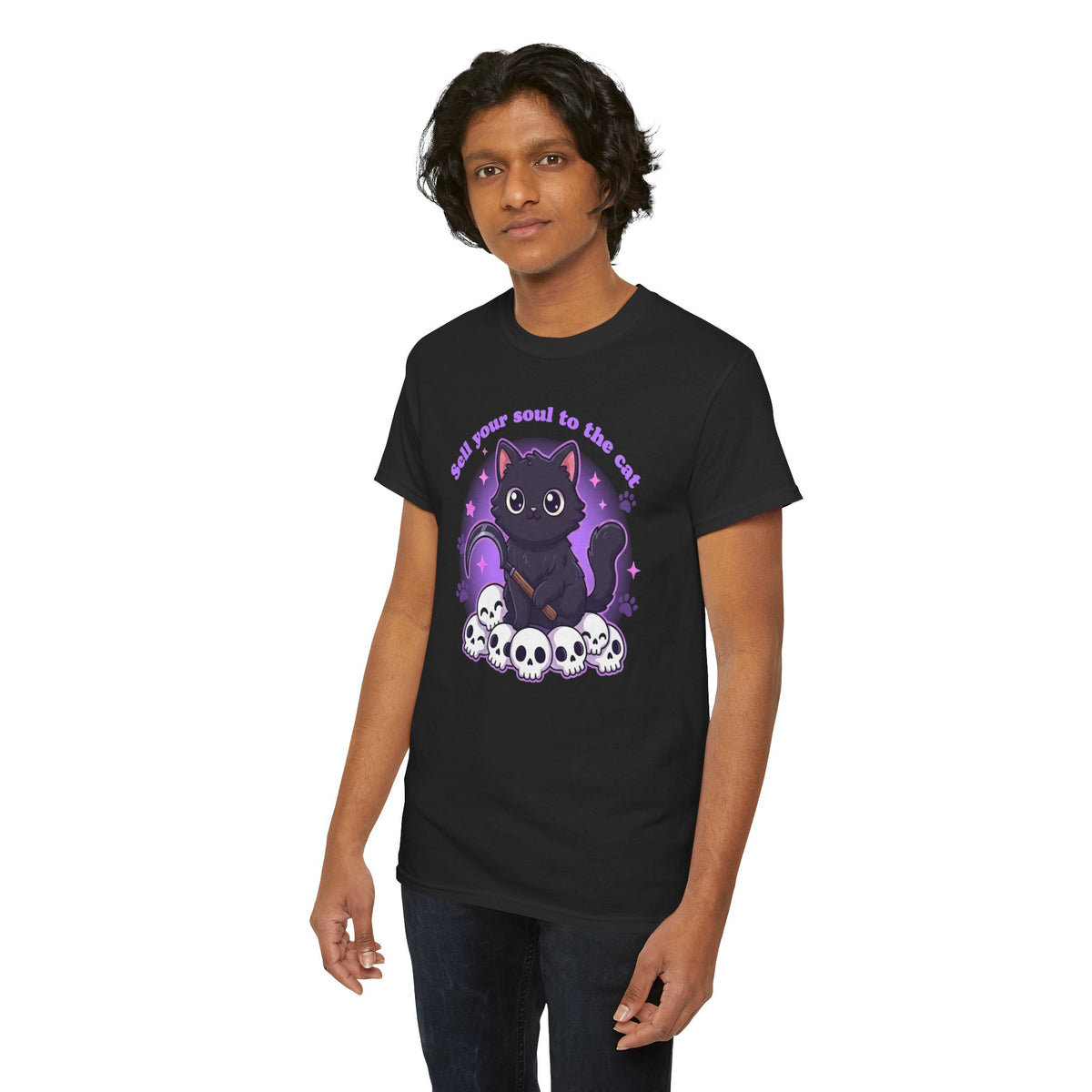 Sell Your Soul to the Cat T-Shirt — Funny Cat Lover Tee