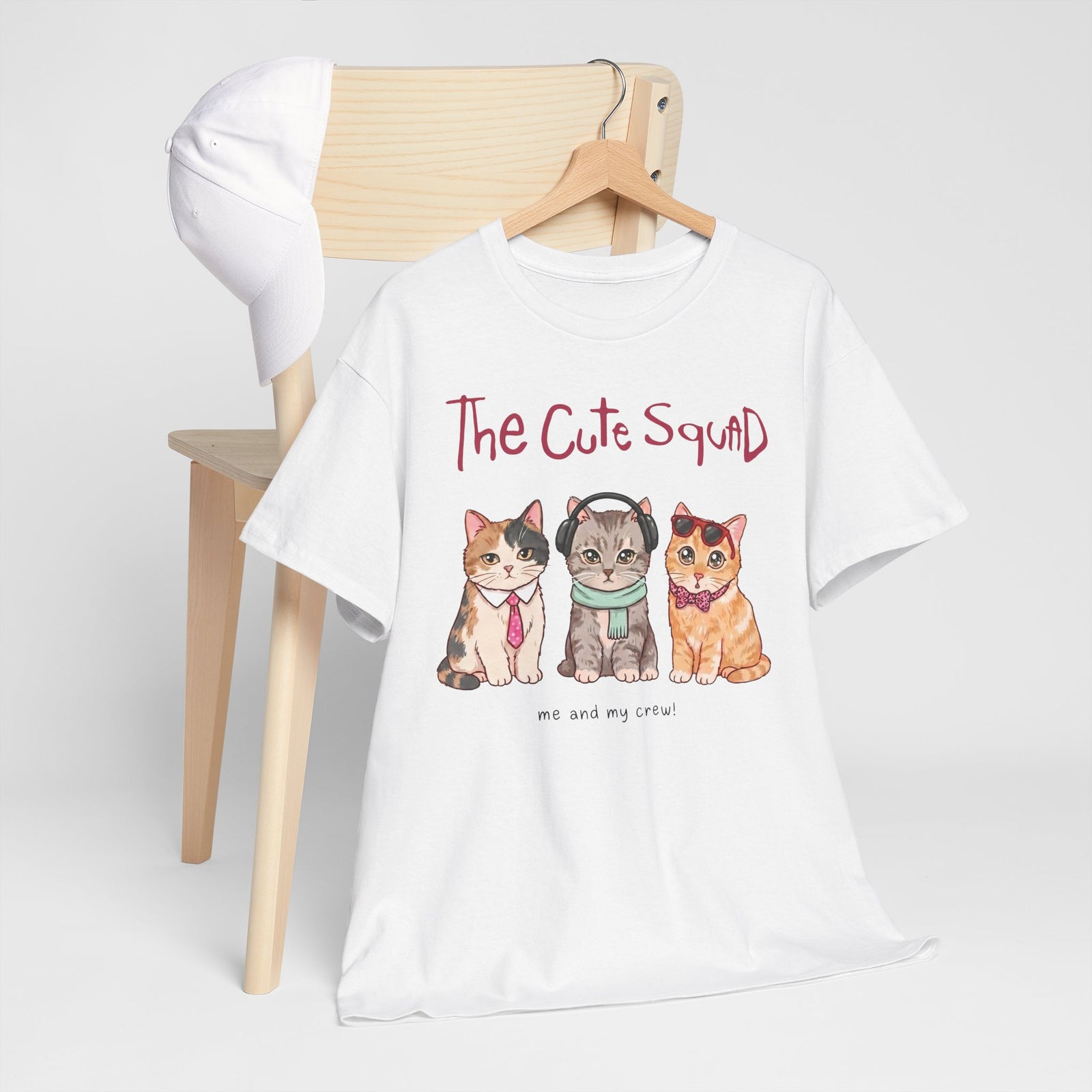 The Cute Squad Cat T-Shirt — Funny Me and My Crew Kittens Tee