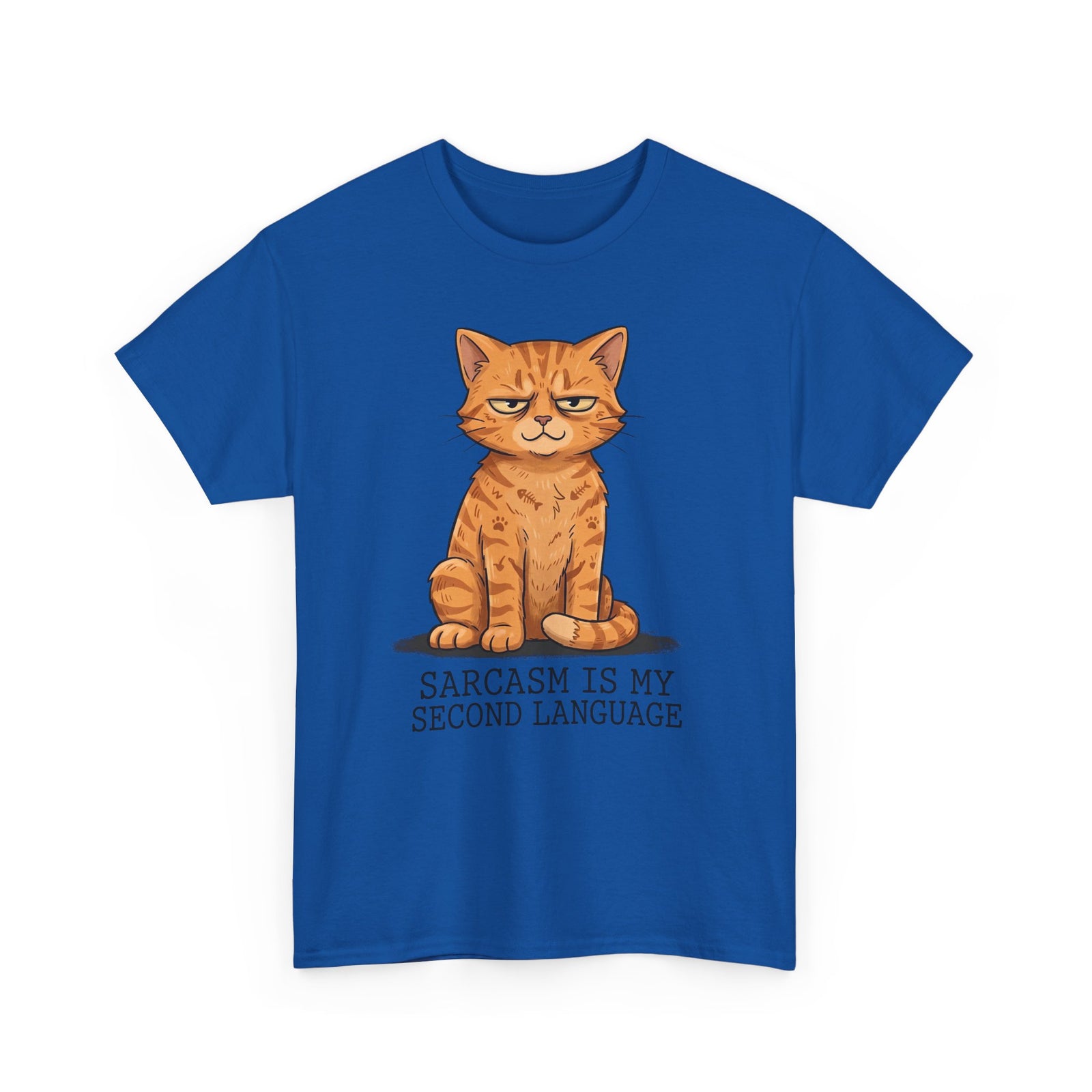 Sarcasm Is My 2nd Language Catitude T-Shirt