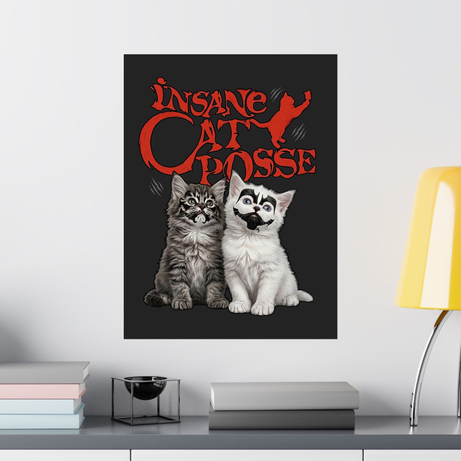 Insane Cat Posse Poster