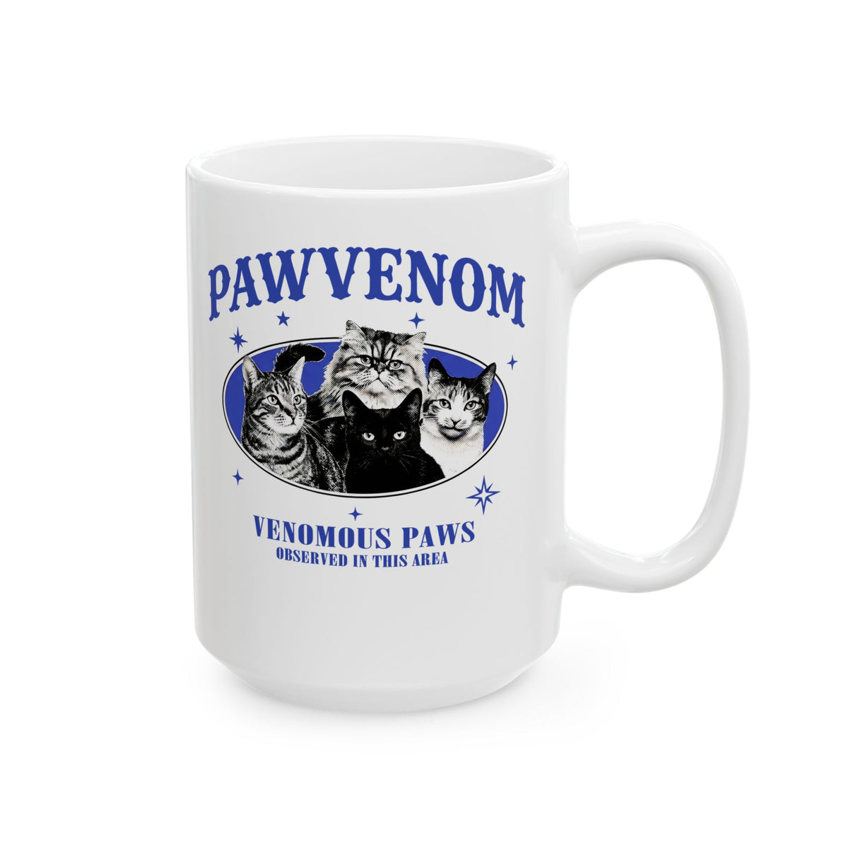 Pawvenom Funny Kitten Ceramic Mug