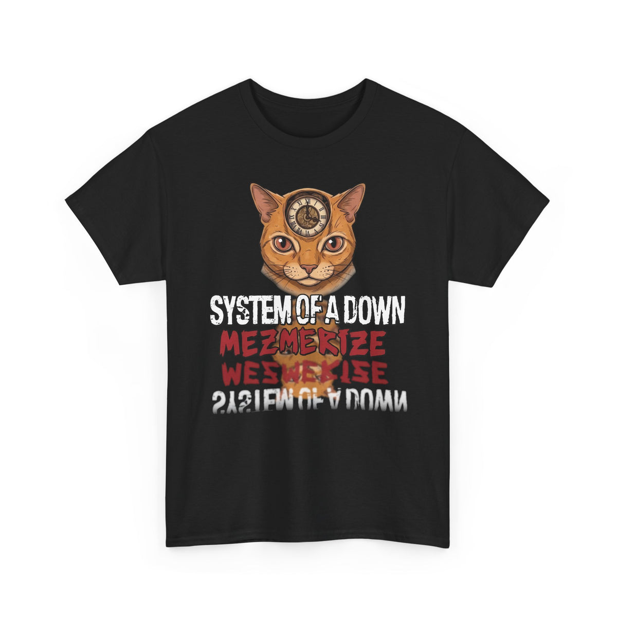 System Of A Down "Mezmerize" Cat T-Shirt