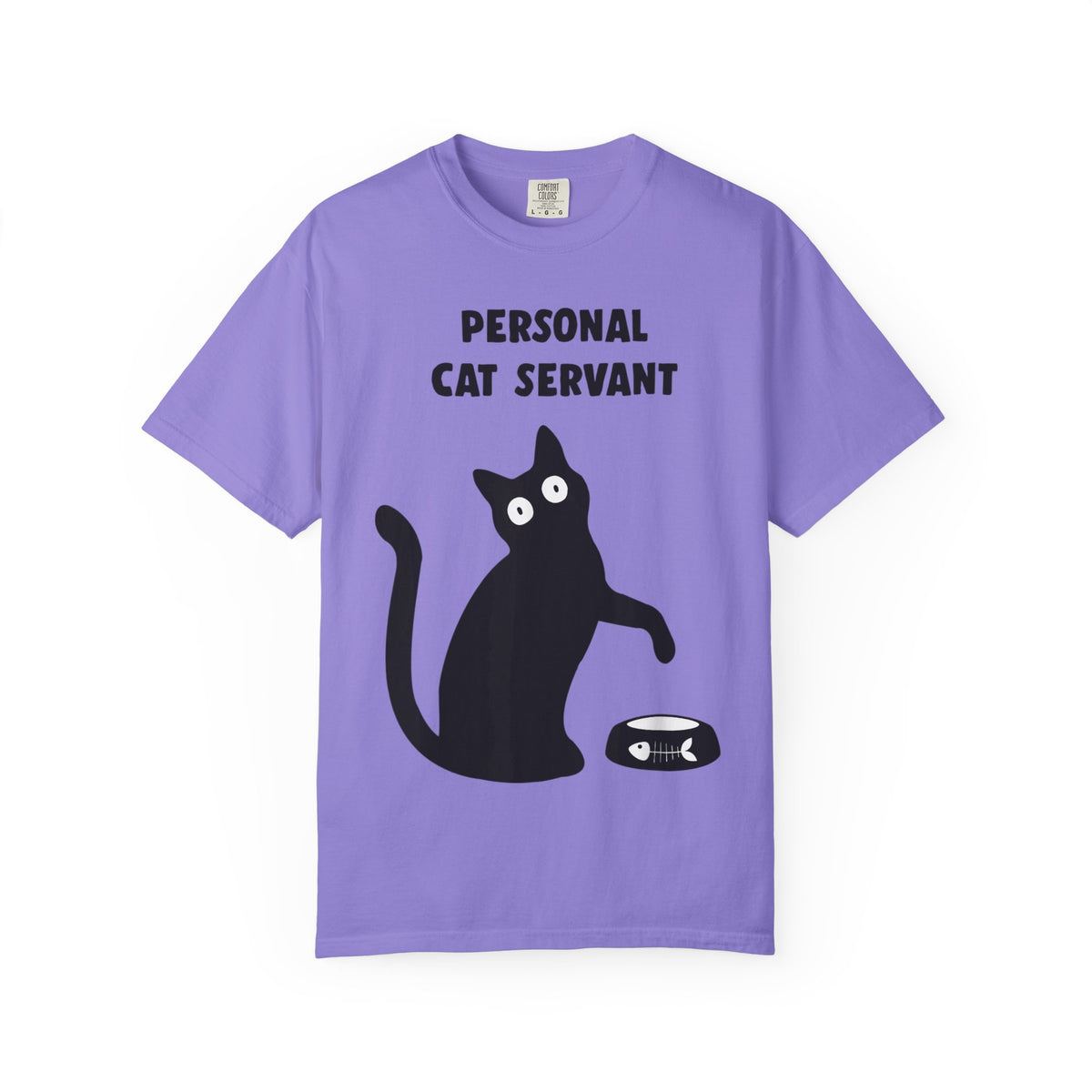 Personal Cat Servant T-Shirt — Funny Cat Lover Tee