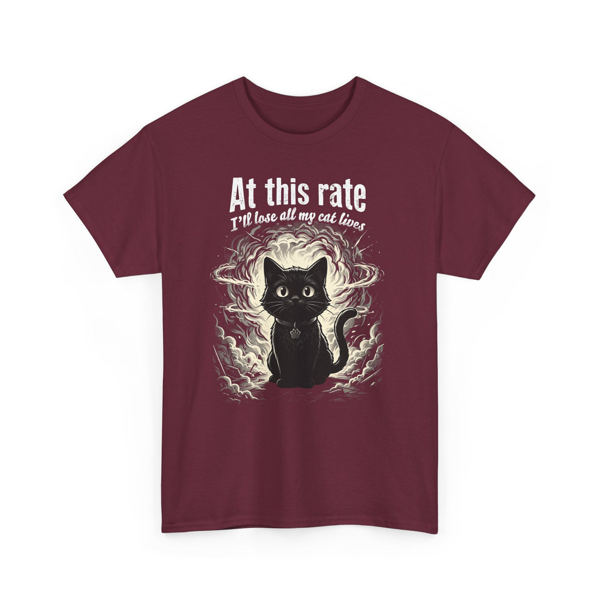Apocalypse Cat T-Shirt Post-Apocalyptic Cat Graphic Tee
