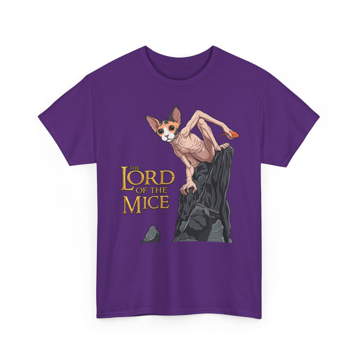 Lord of the Mice T‑Shirt — Fantasy Sphynx Cat Parody Tee