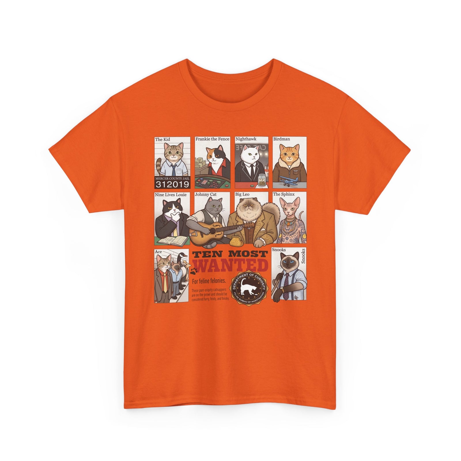 Cats Wanted T-Shirt — Funny Cat Lover Tee