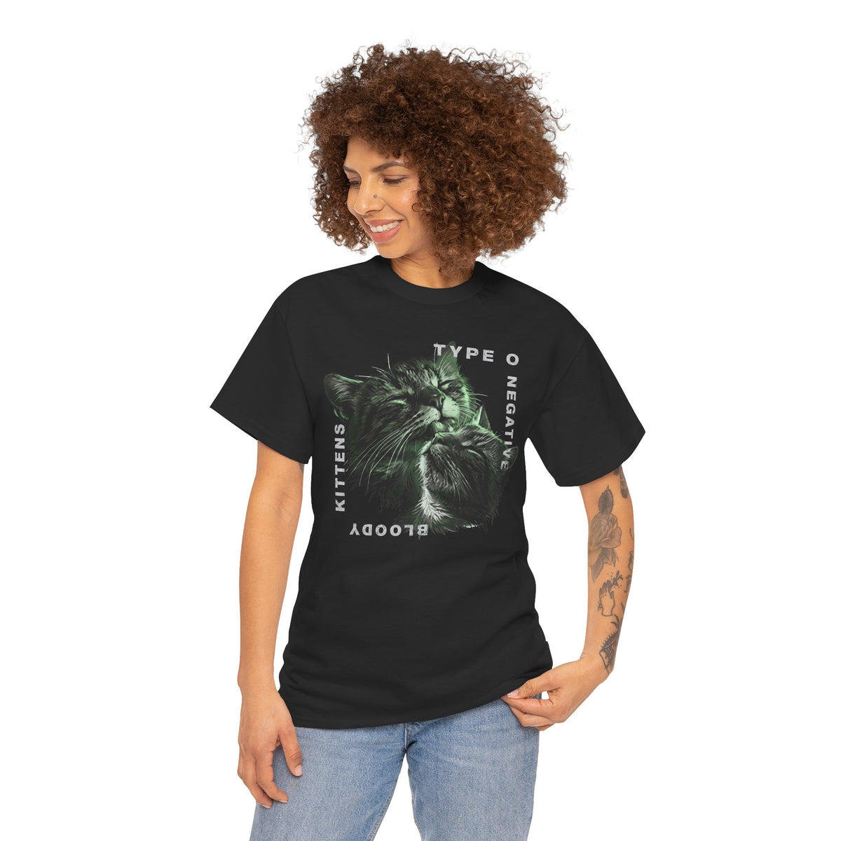 Type O Negative 'Bloody Kittens' Cat Band Tee