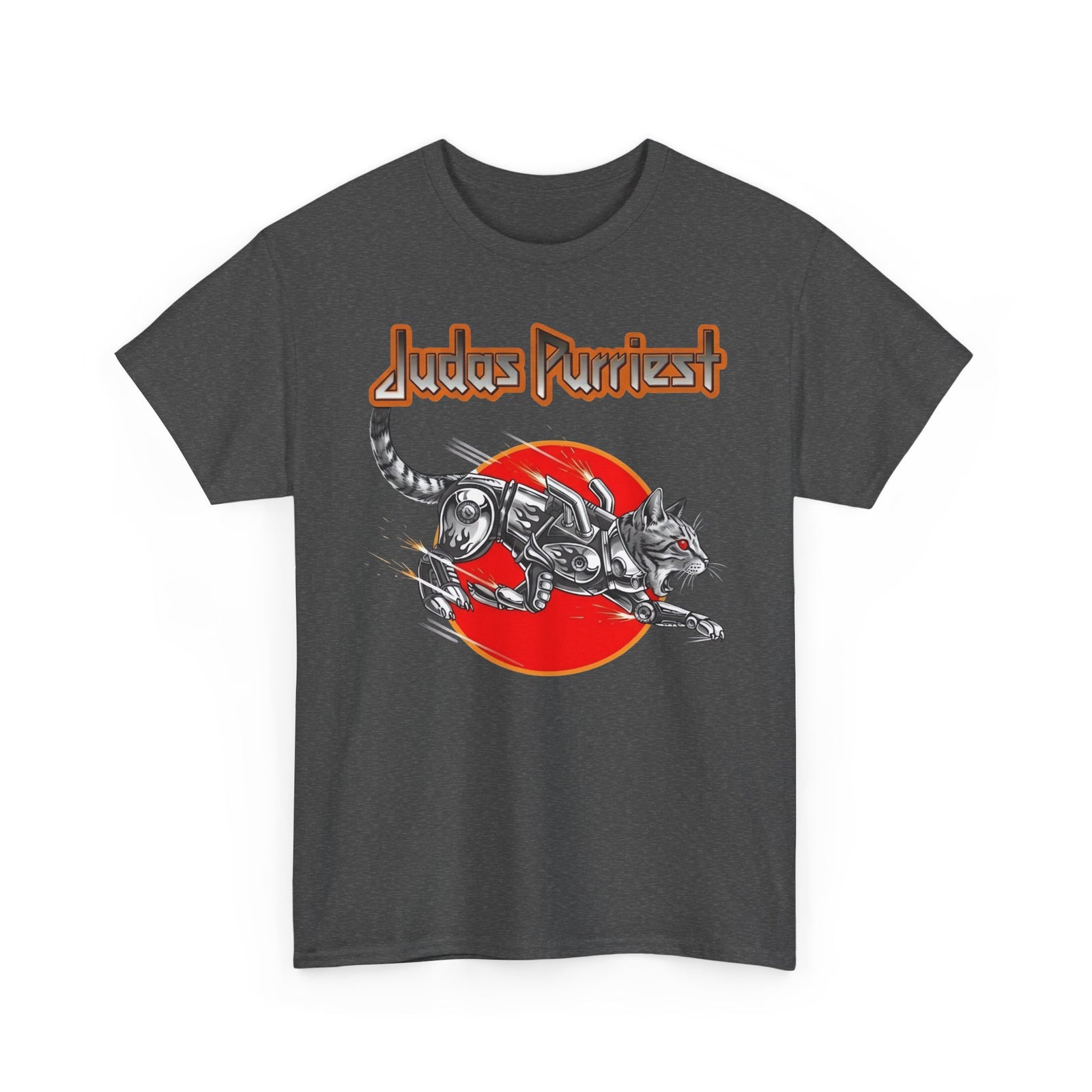 Judas Purriest Cat Graphic Tee