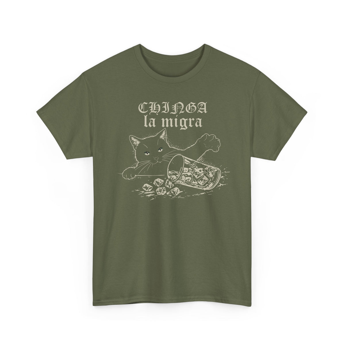 Chinga la migra Cat T-Shirt