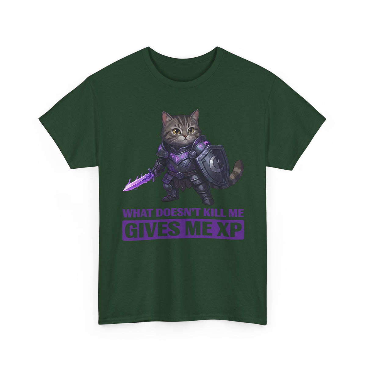 What Doesn't Kill Me Gives Me XP Cat T-Shirt