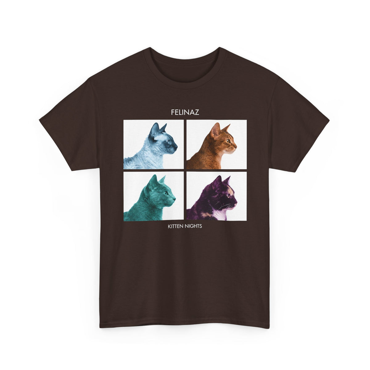 Felinaz Kitten Night Cat Parody T-Shirt