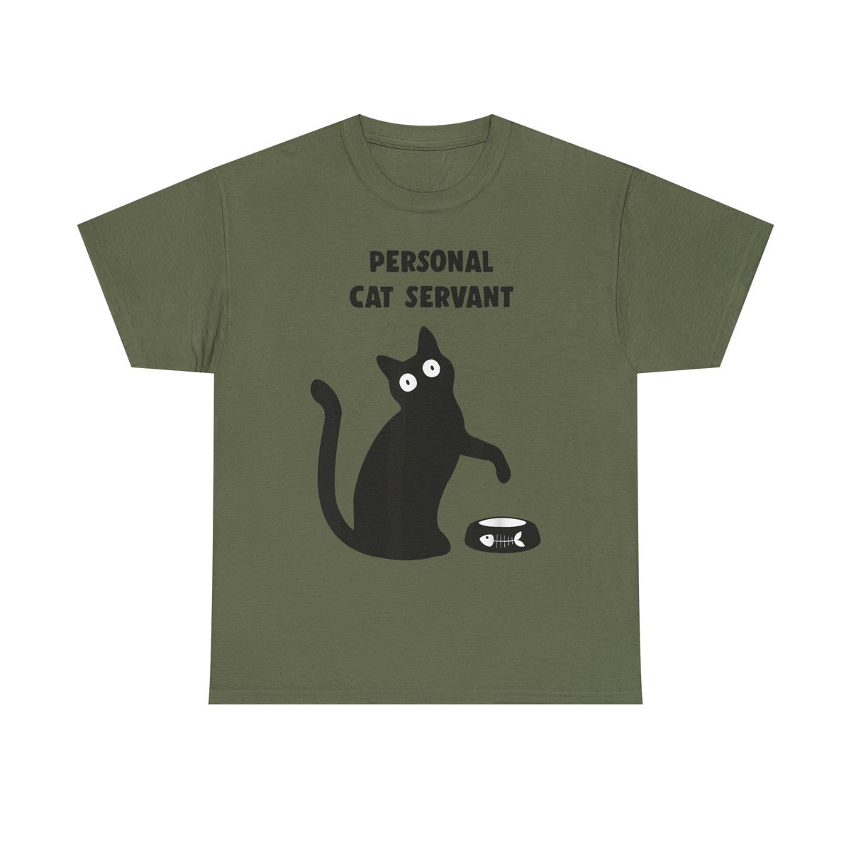 Personal Cat Servant T-Shirt — Funny Cat Tee