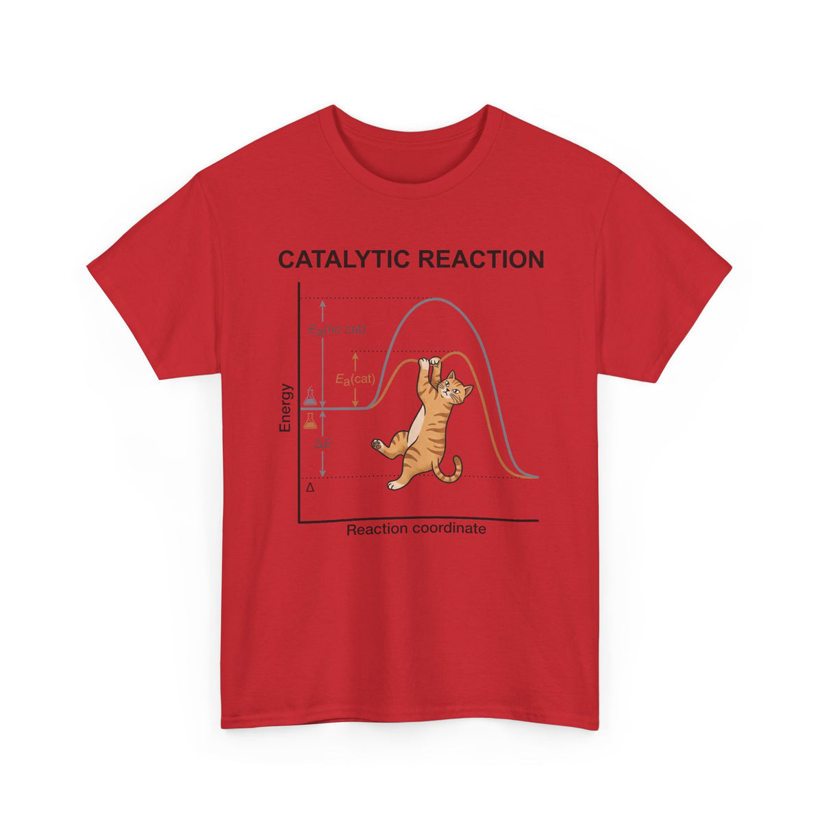 Funny 'Catalytic Reaction' Science Teacher Tee