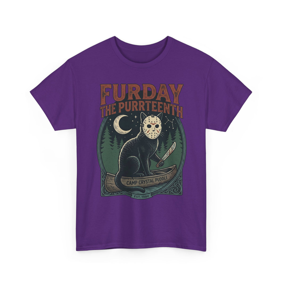 Horror Cat "Furday the Purrteenth" T-Shirt