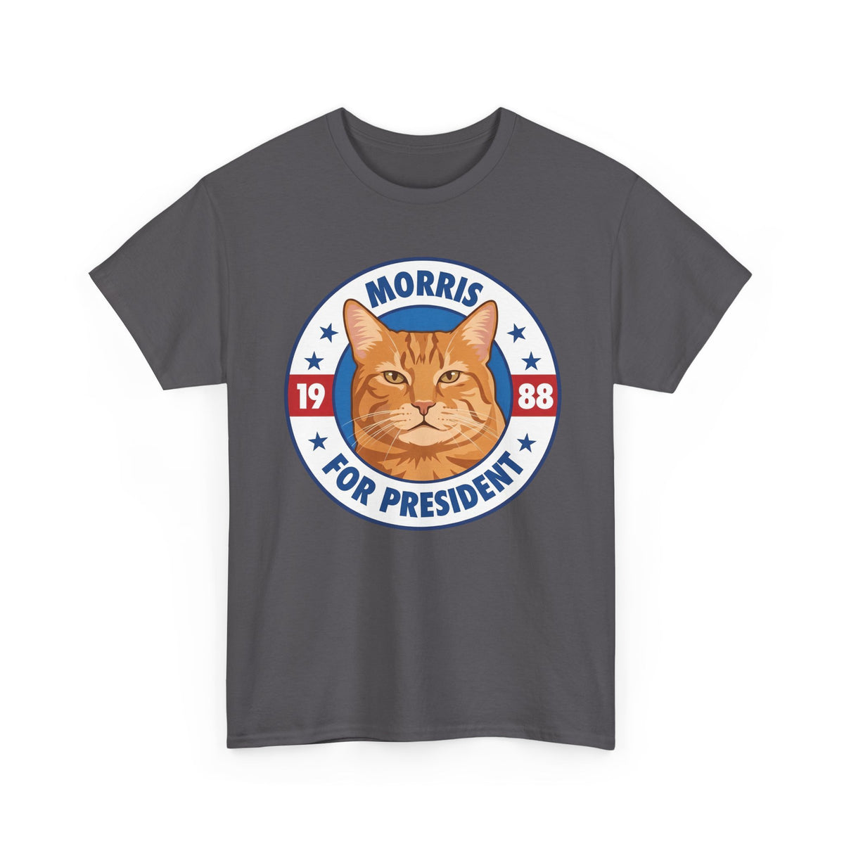 Cat For President 1988 T-Shirt Vintage Political Cat Tee