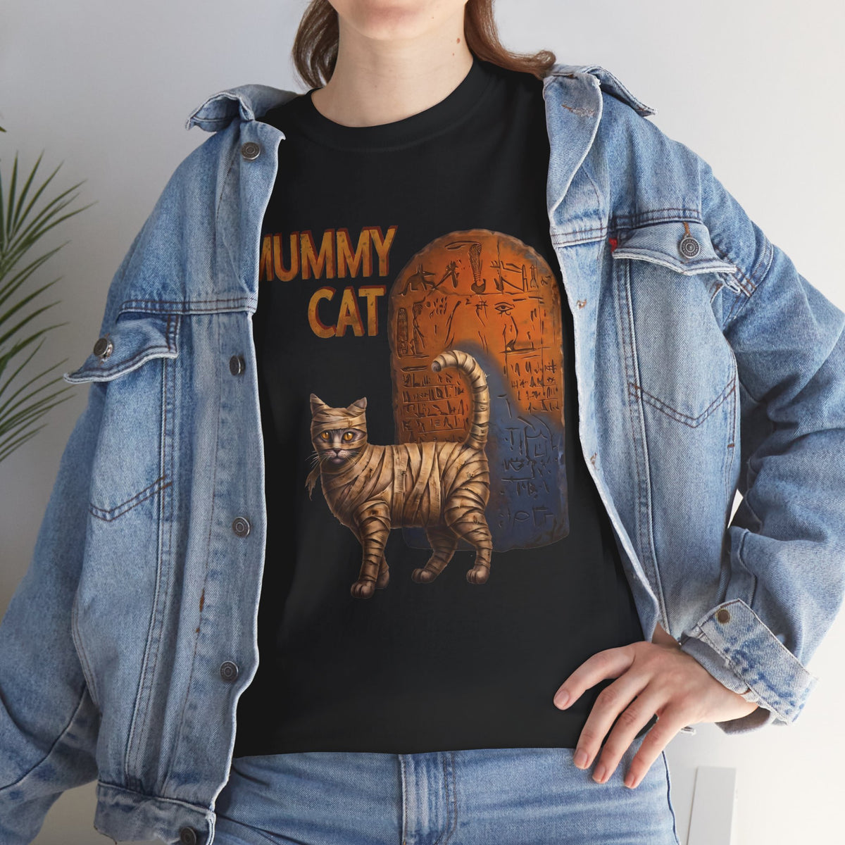 The Mummy Cat Movie Parody T-Shirt — Ancient Egyptian Mummy Feline Tee
